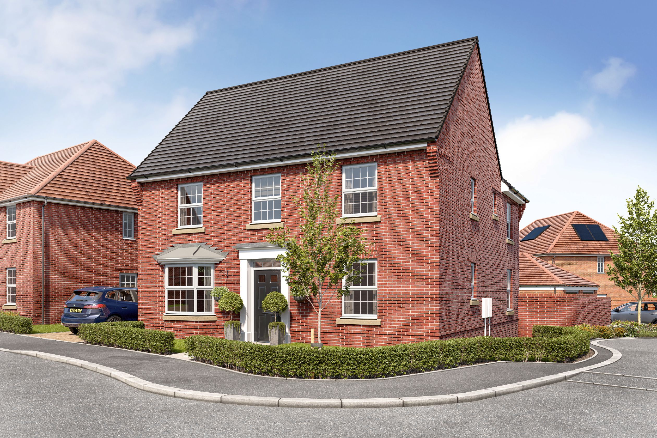 Outside view of Avondale home