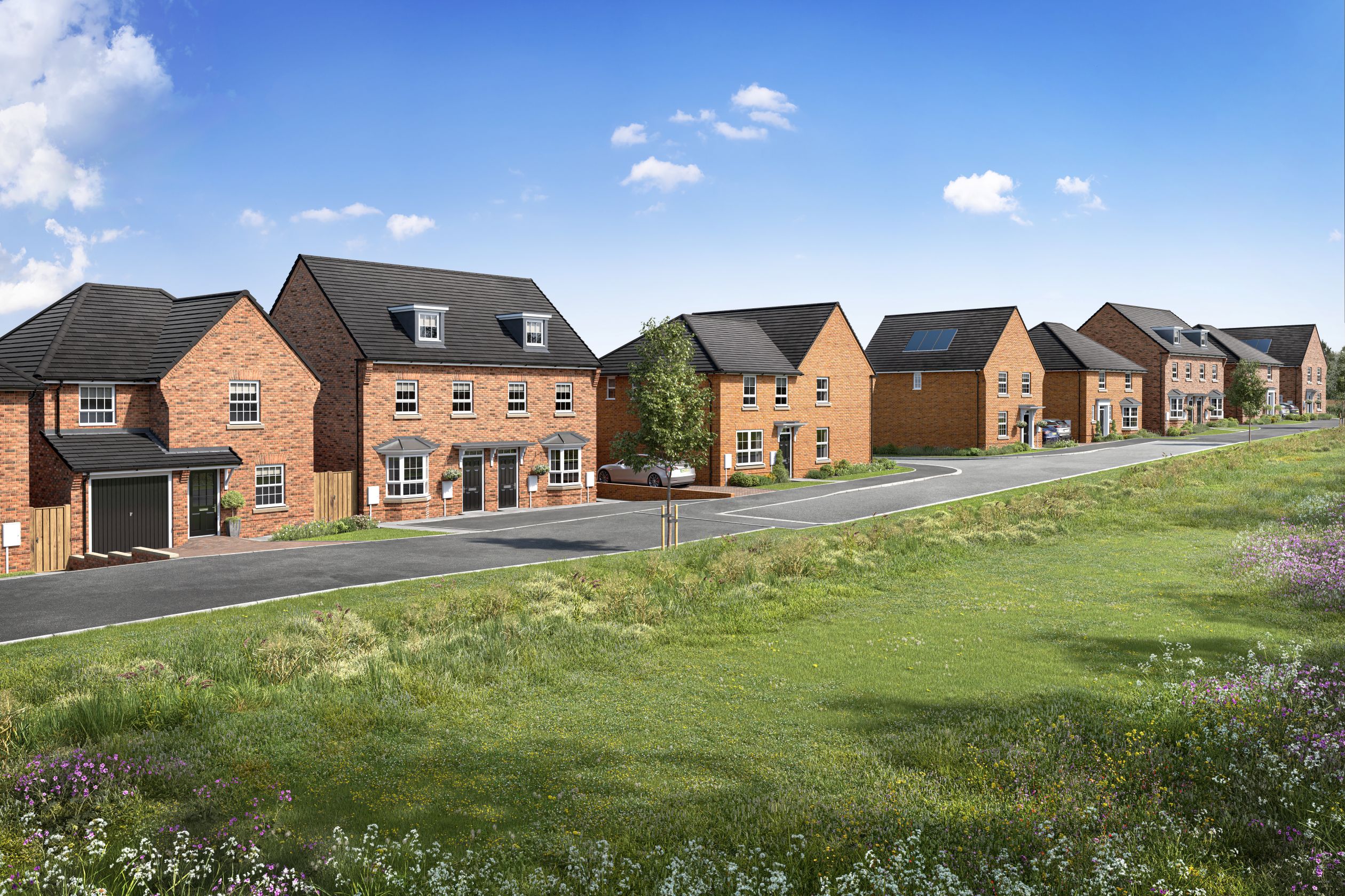 Streetscene at Highgrove, Wynyard