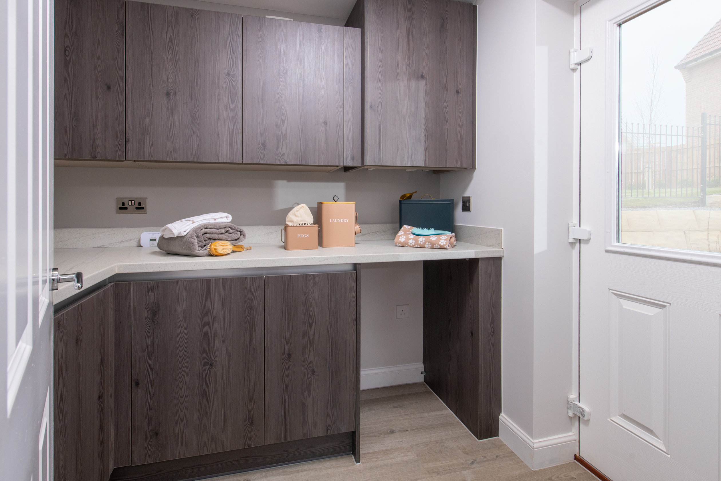 Inside view of 4 bedroom detached Meriden utility room