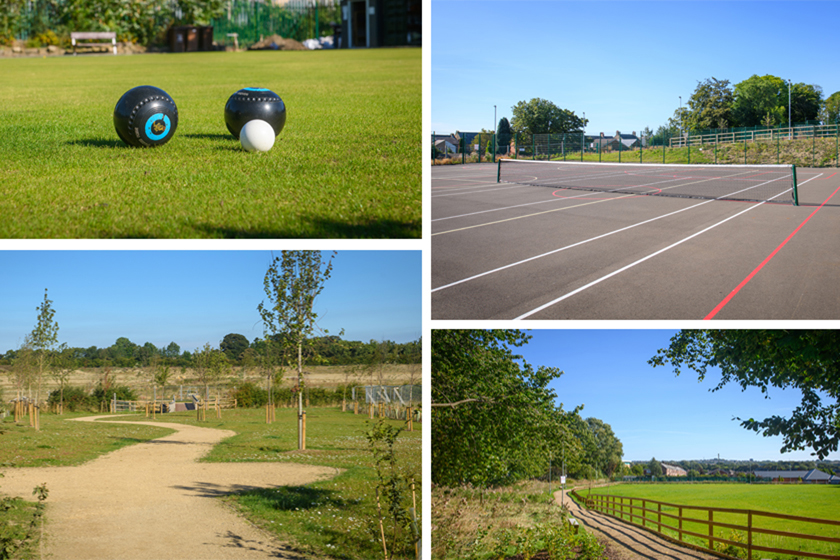 Throckley local area collage