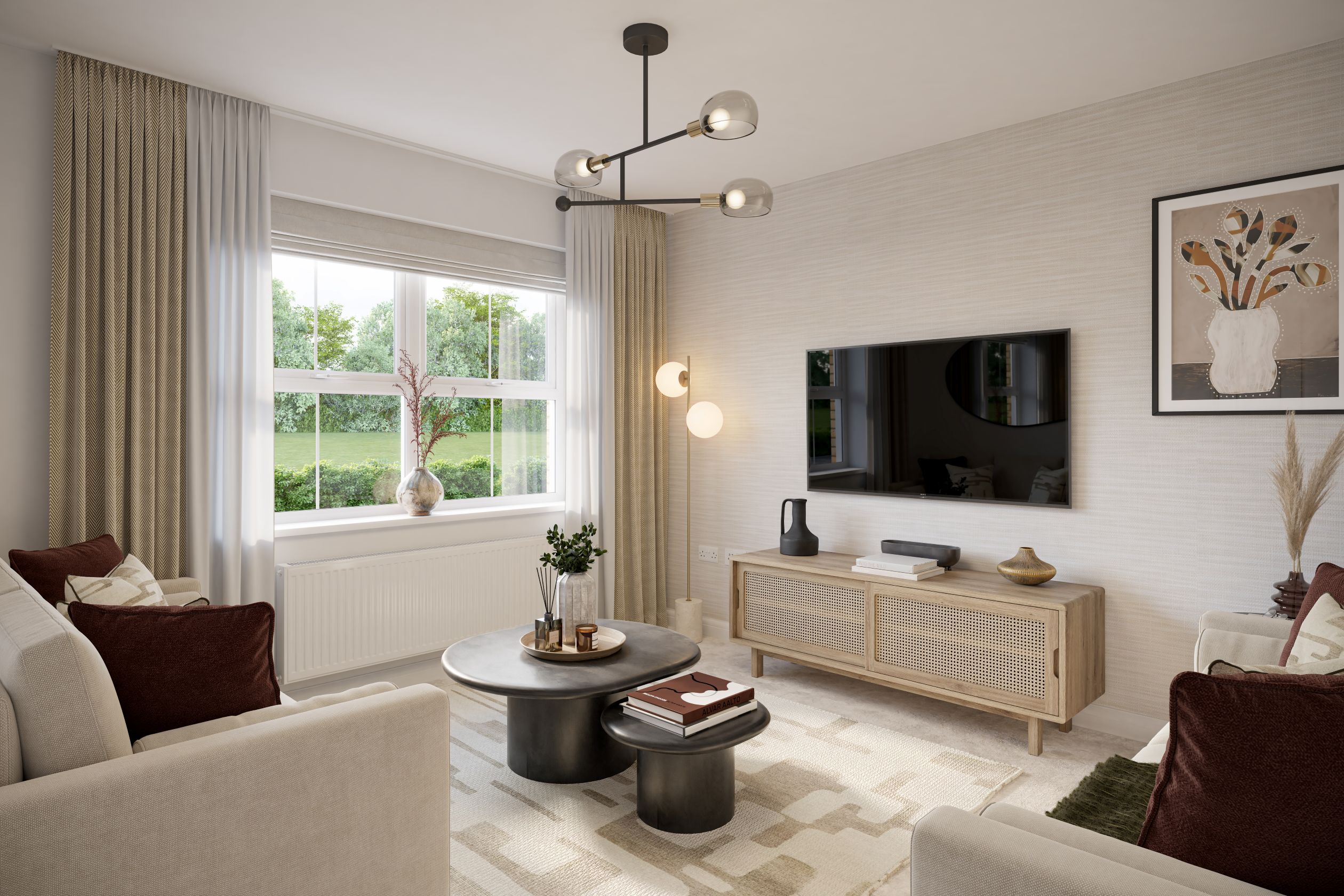 Inside view of Lockton lounge