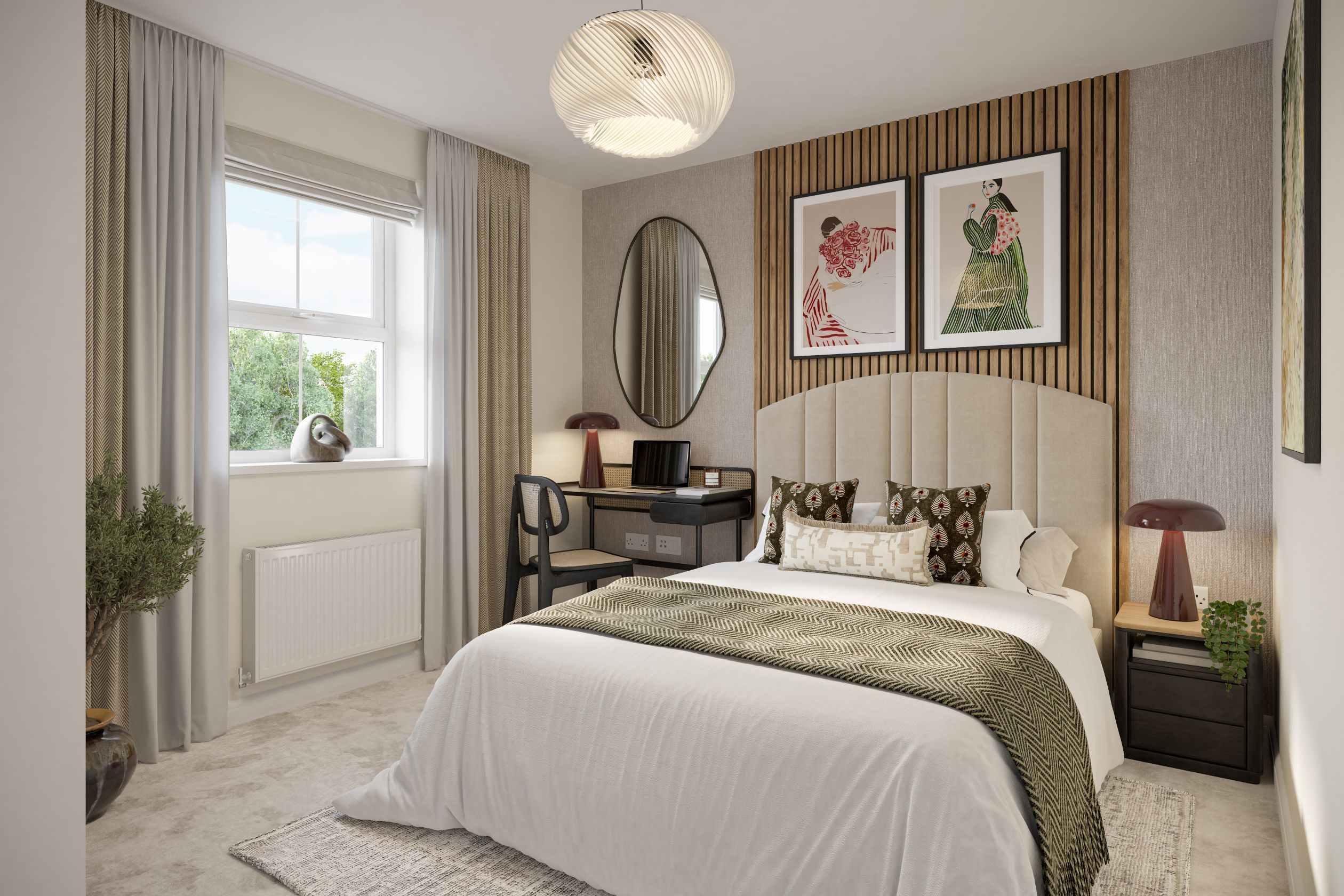 Inside view of Lockton bedroom 2