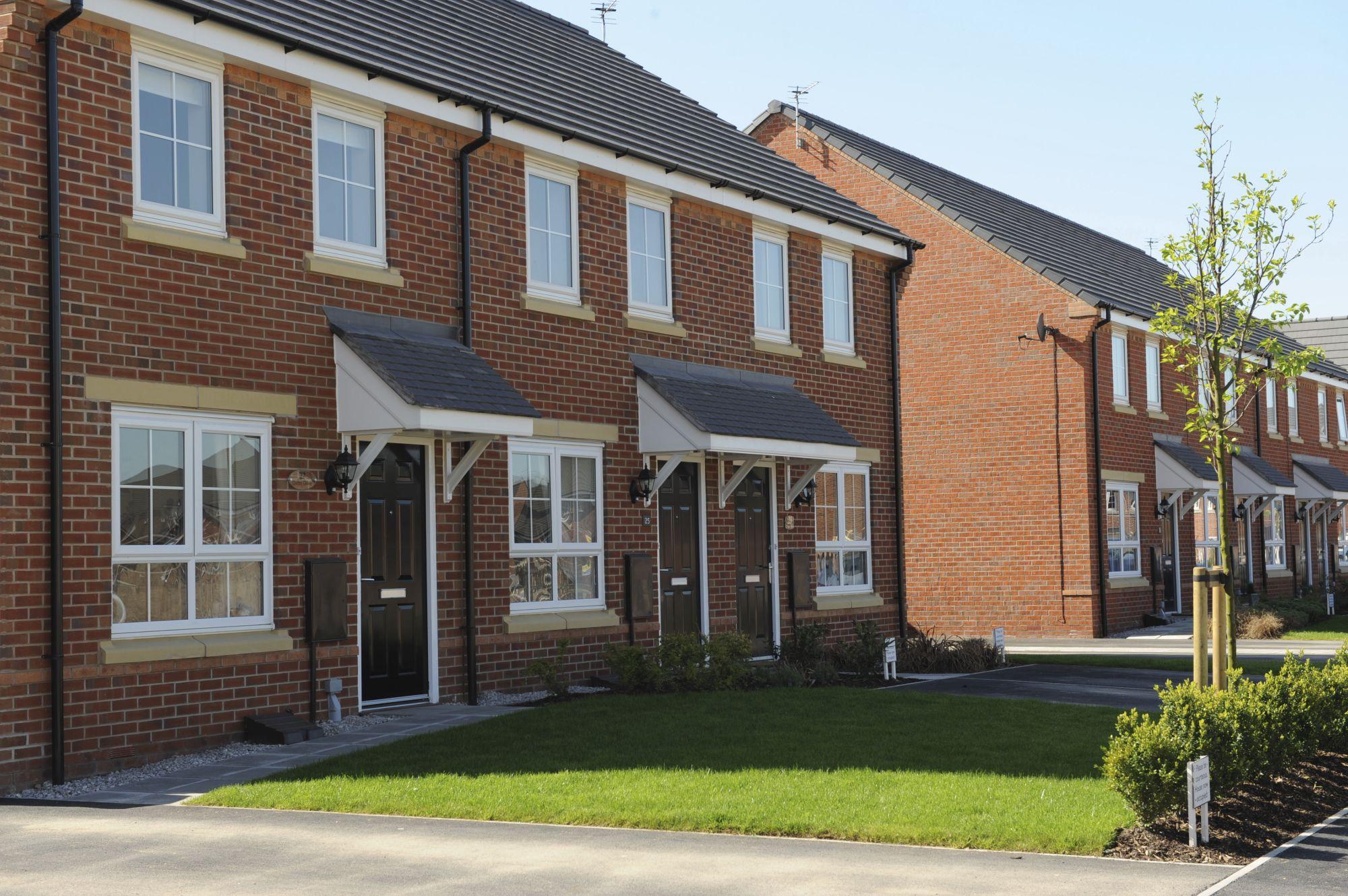 Starter homes at Anniston Place