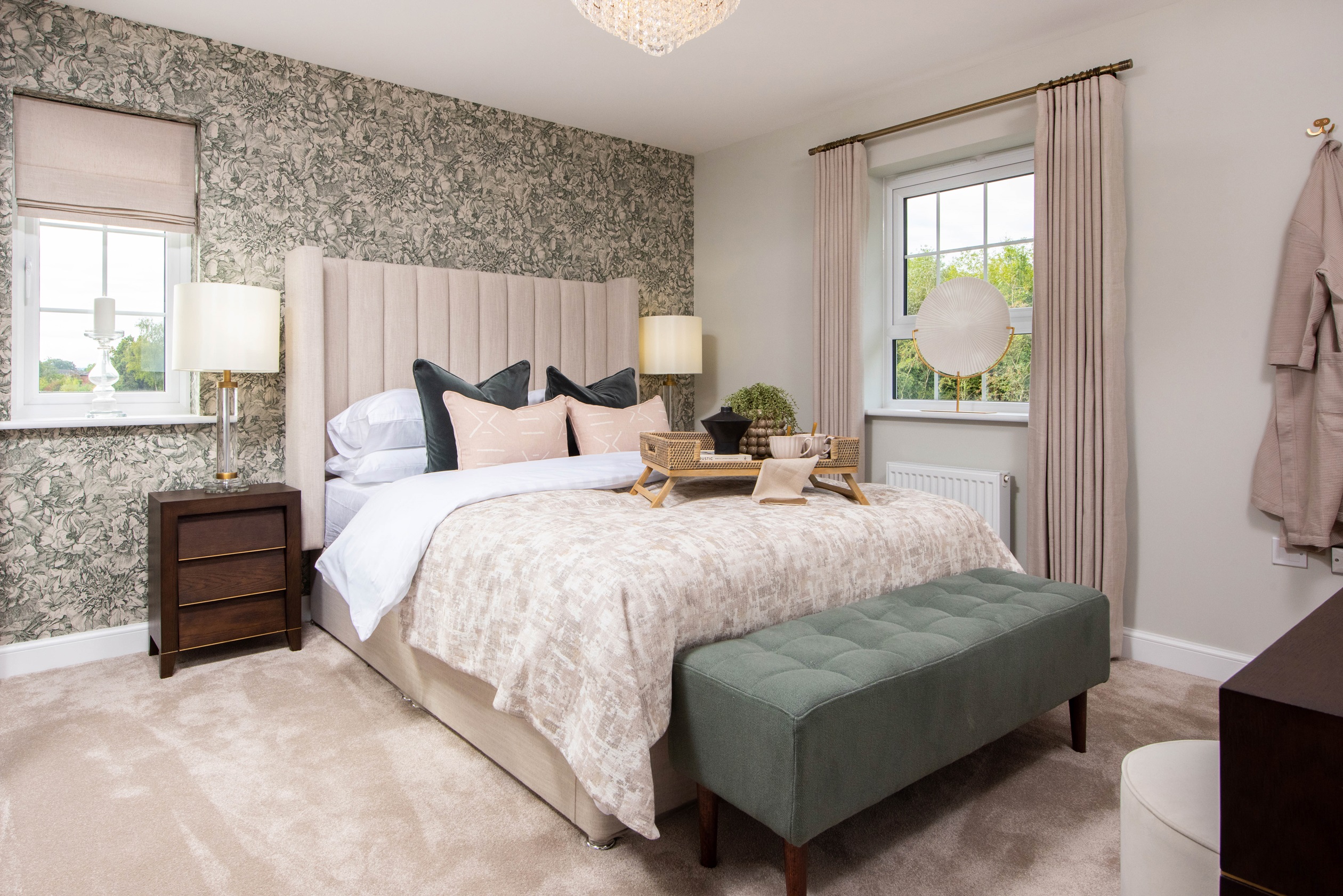 Internal Image of Bradgate Show Home Bedroom at Centurion Village