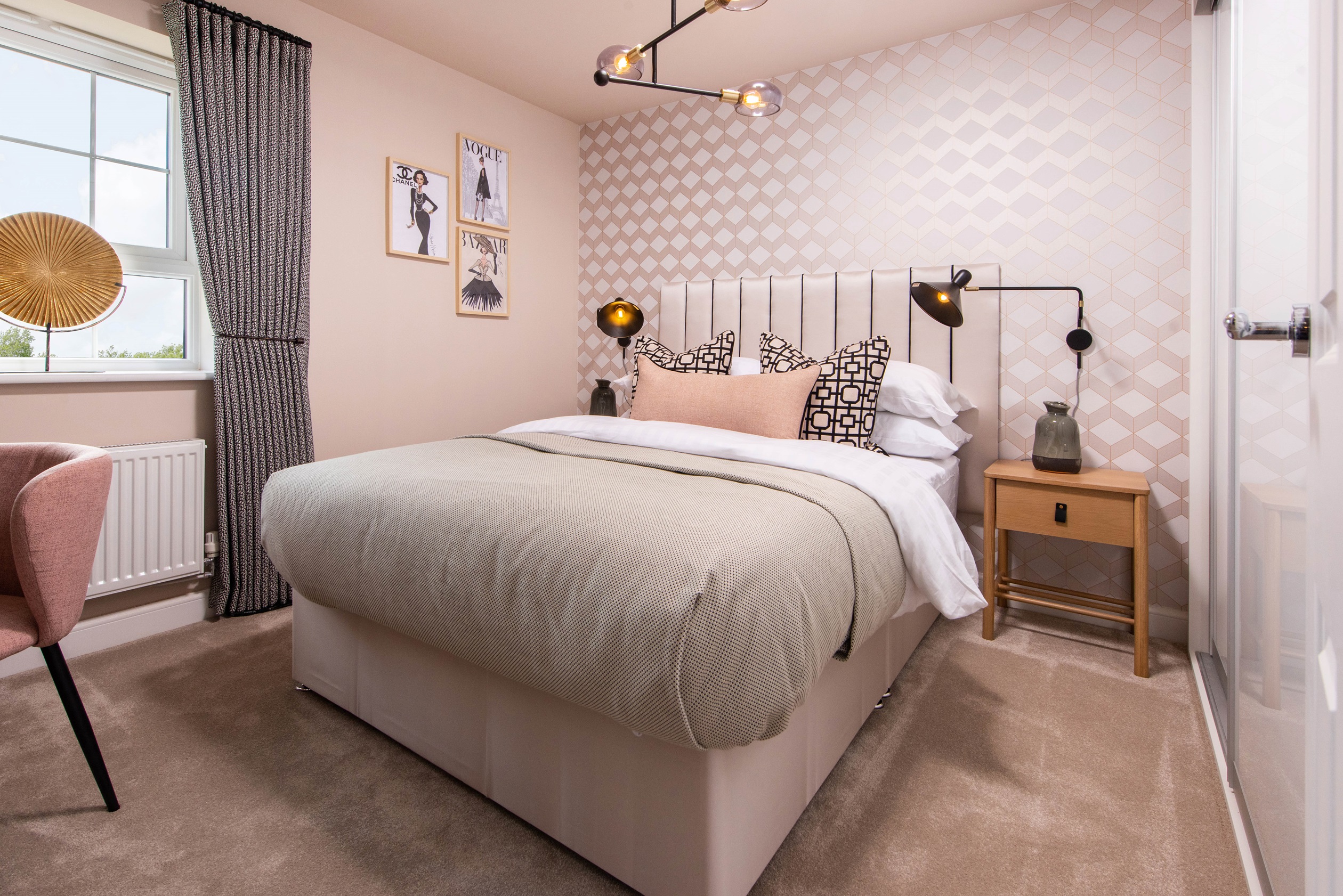 Internal Image of Bradgate Show Home Bedroom at Centurion Village
