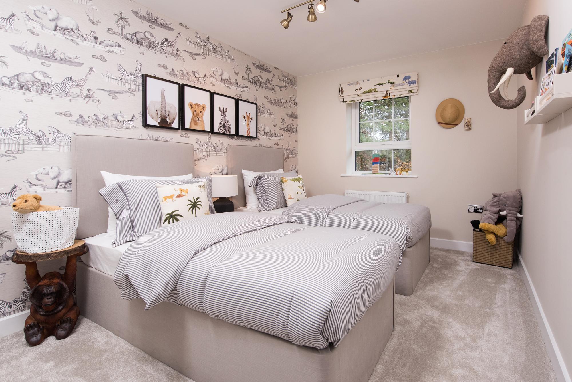 Bedroom inside the 4 bedroom Millford