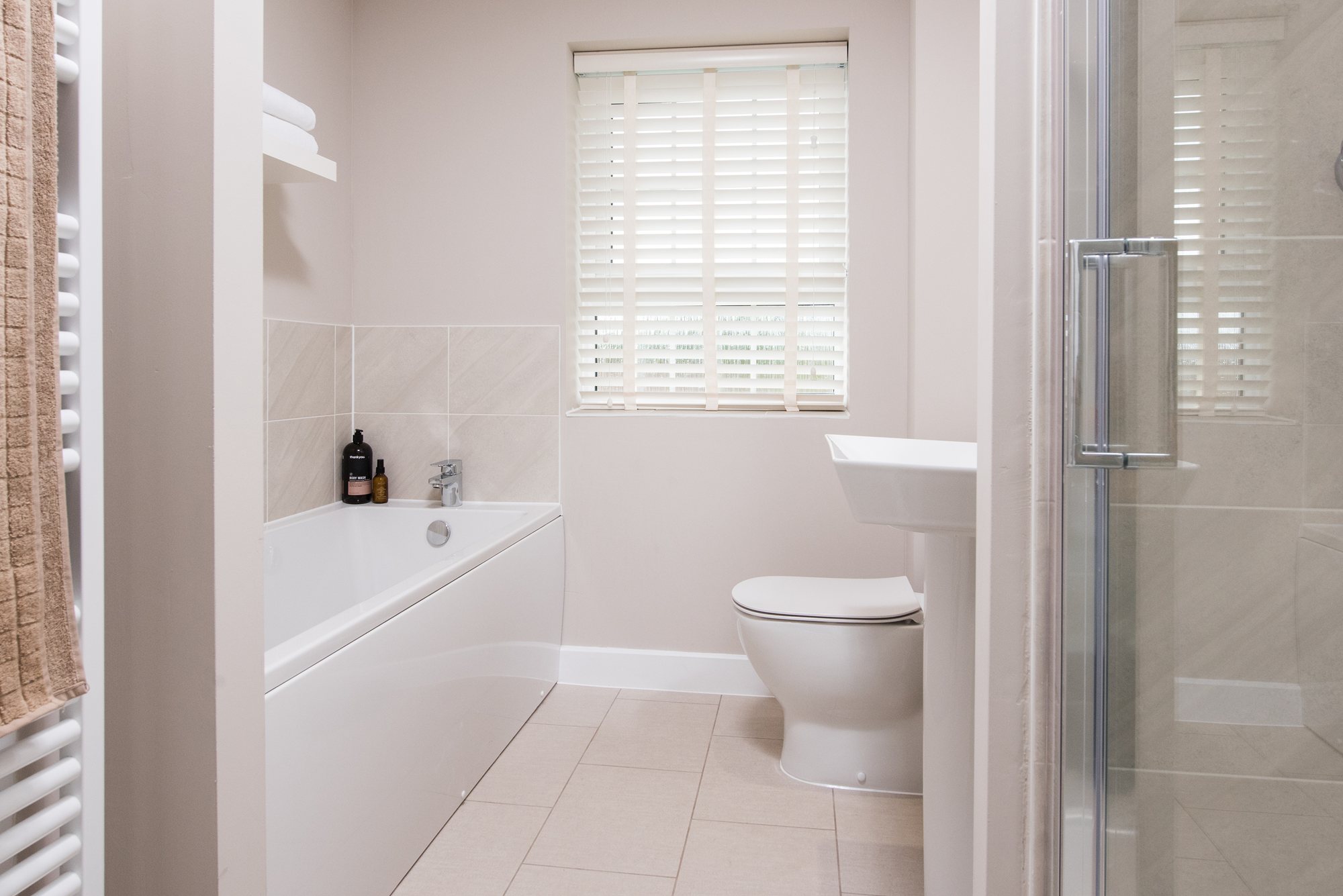 Bathroom inside the 4 bedroom Millford