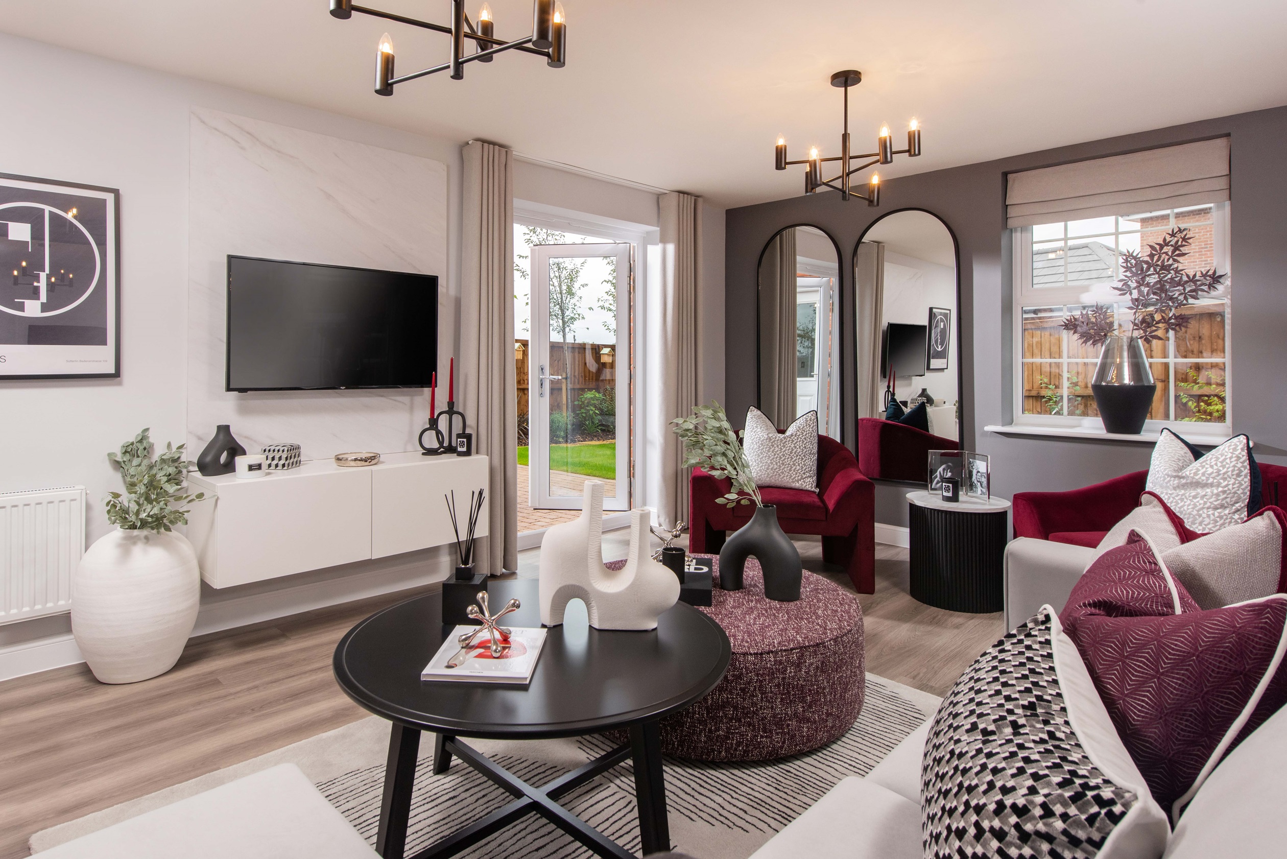Internal Image of Avondale Show Home Living Room