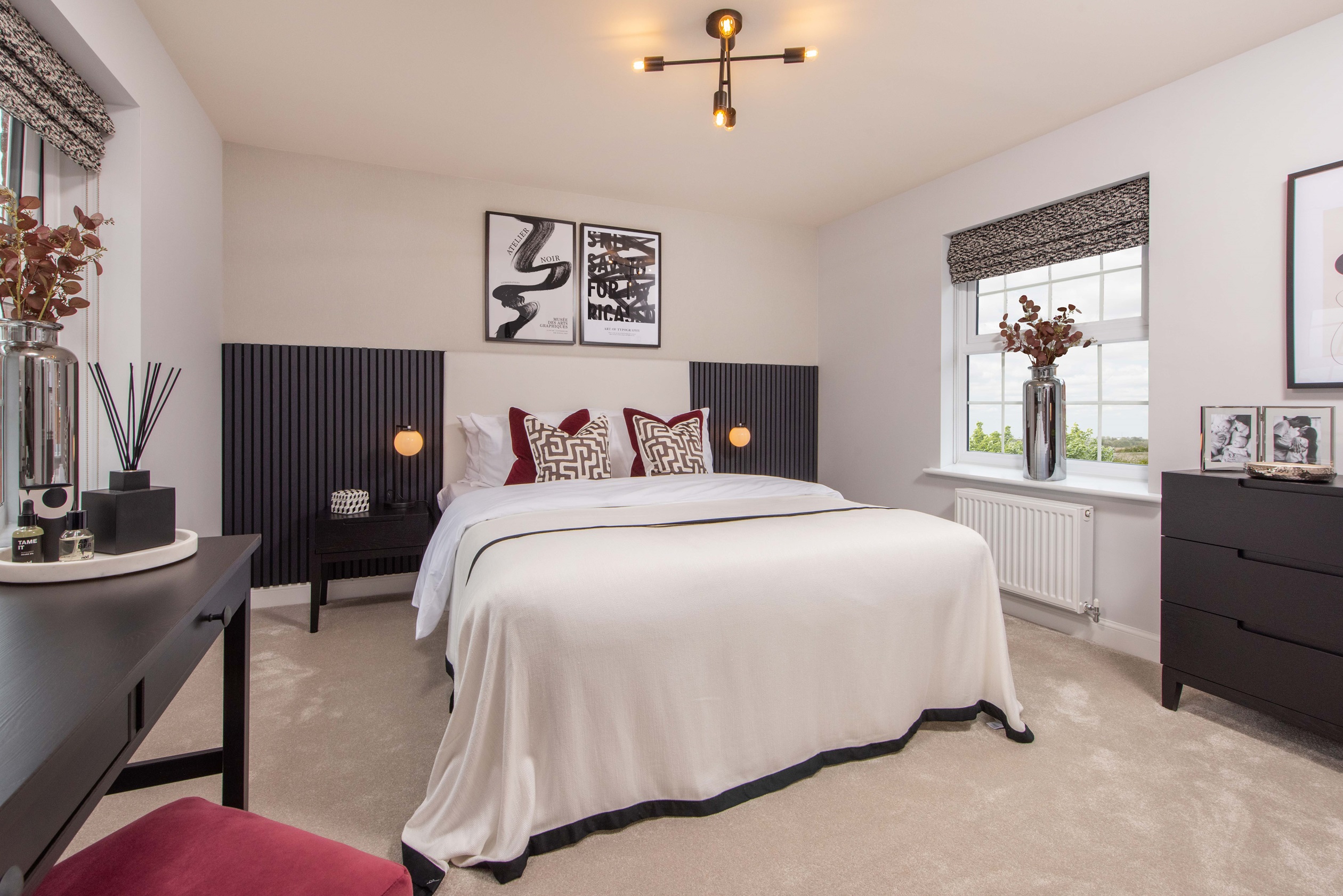 Internal Image of Avondale Show Home Bedroom