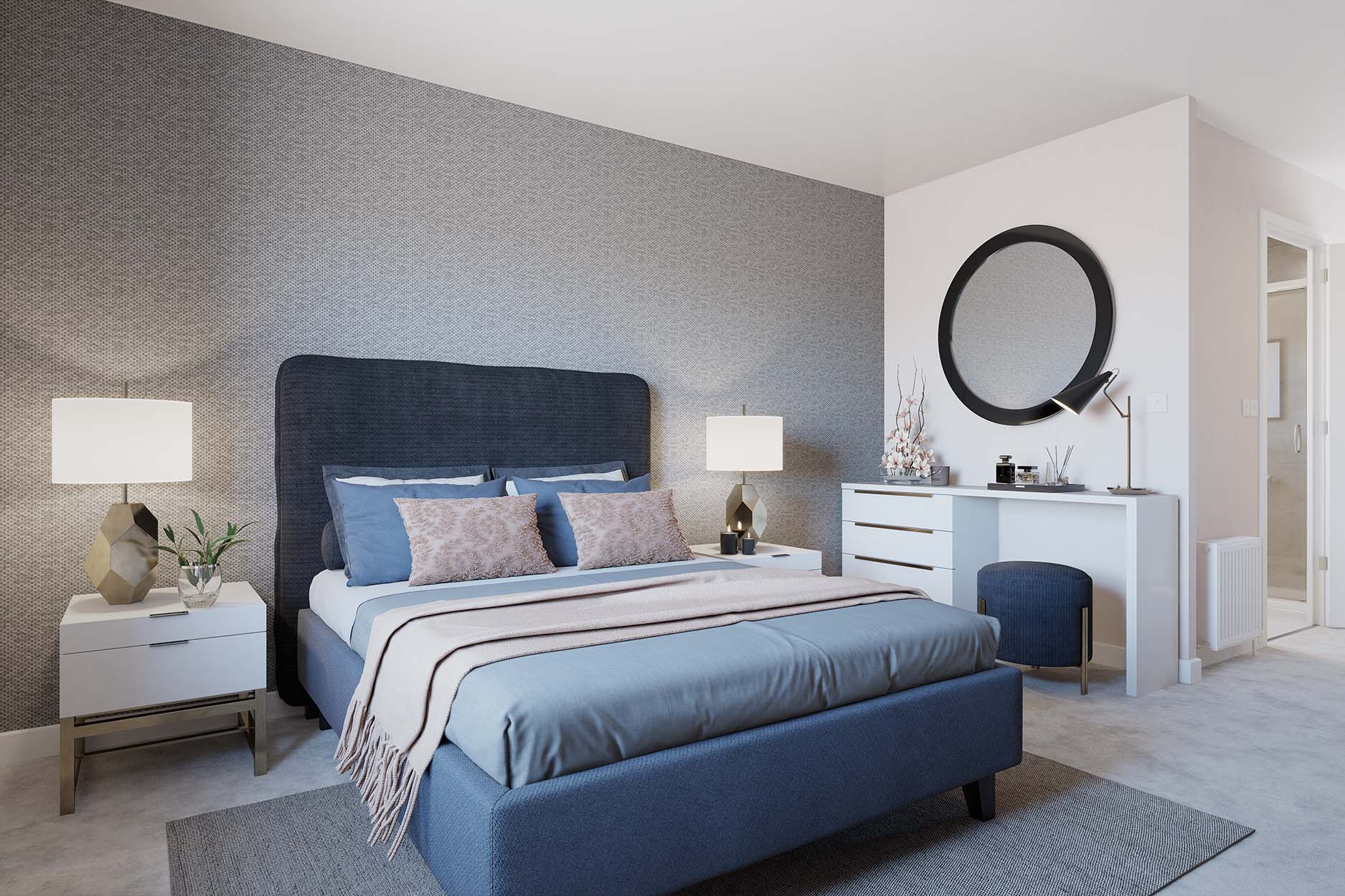 Bedroom in an Emerson