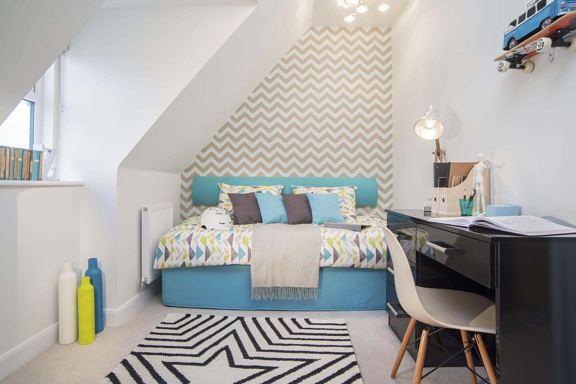 Bedroom inside The Hertford