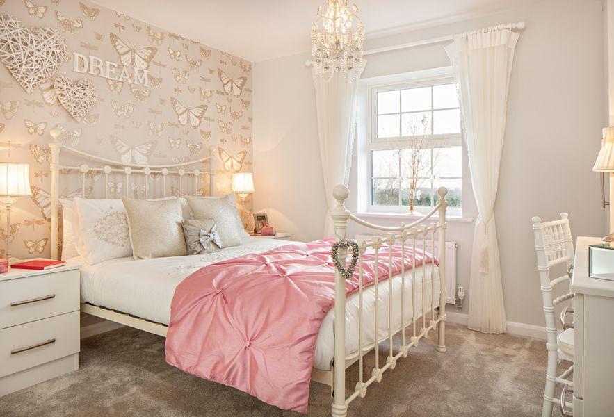Double bedroom inside The Hurst