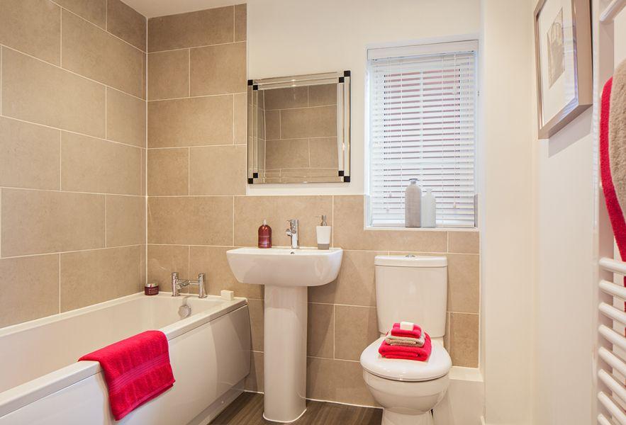 Bathroom inside The Hurst