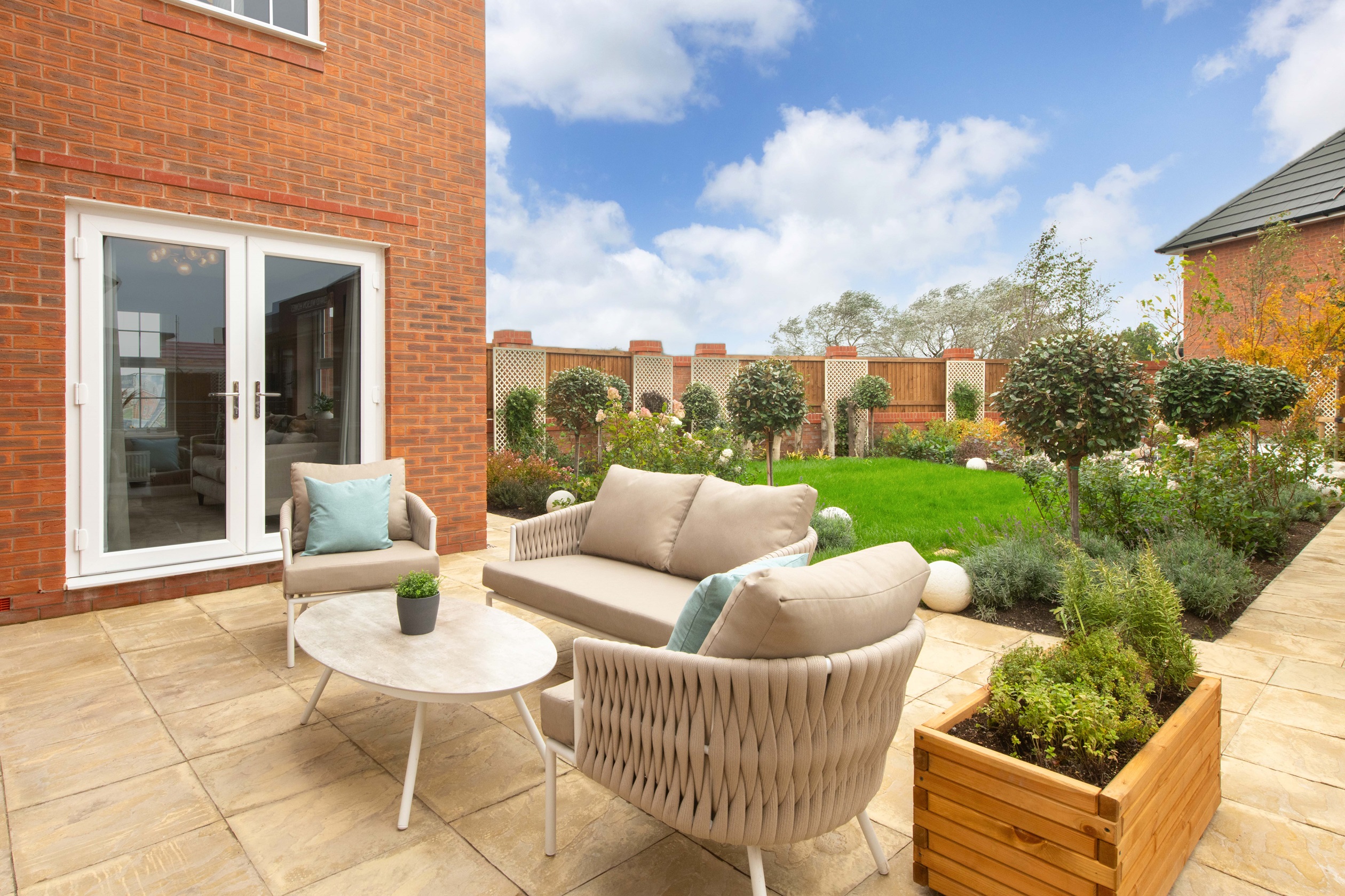 Sundial Place DWH Peregrine Rear Garden