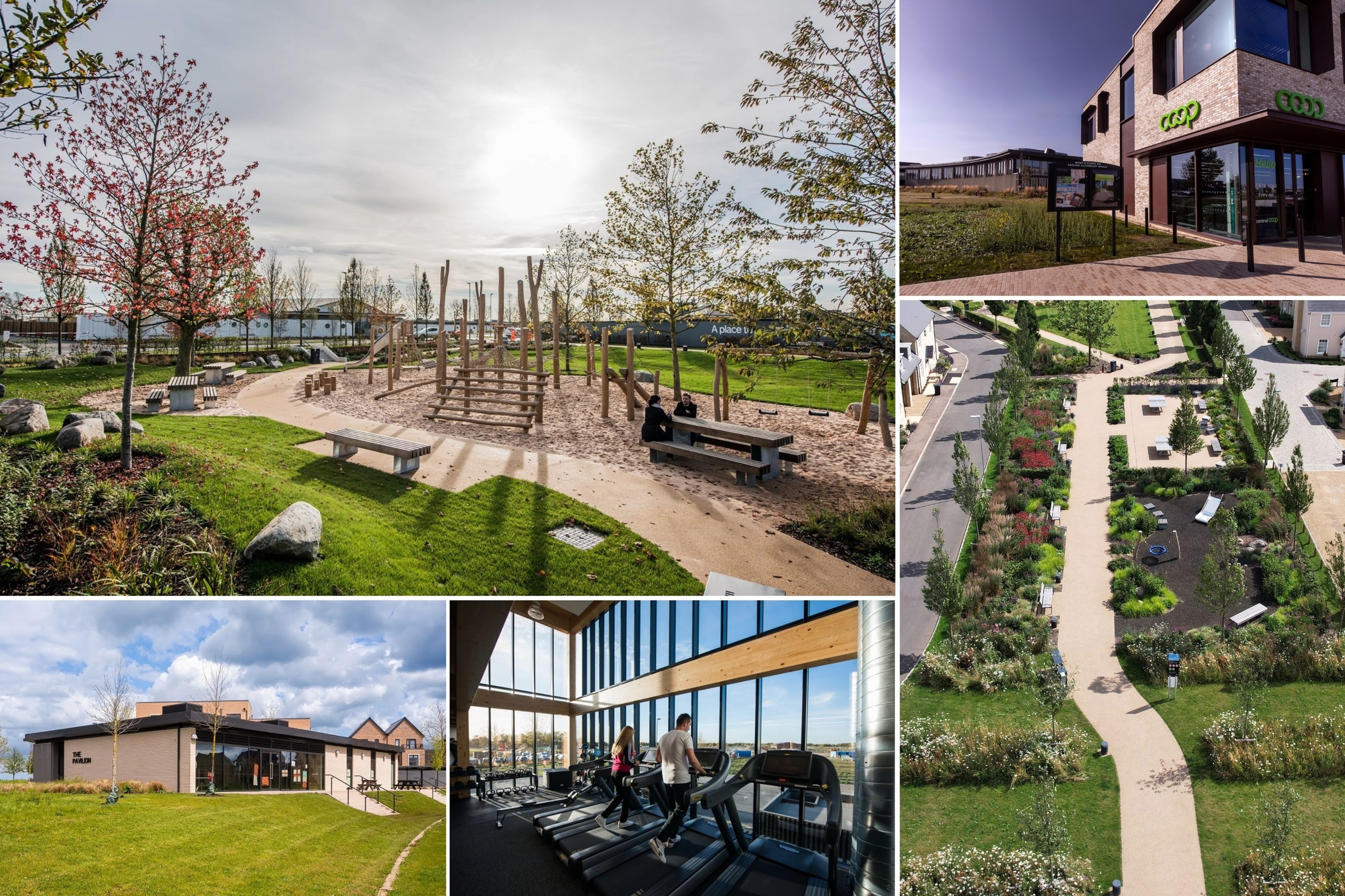 Amenities at Alconbury Weald