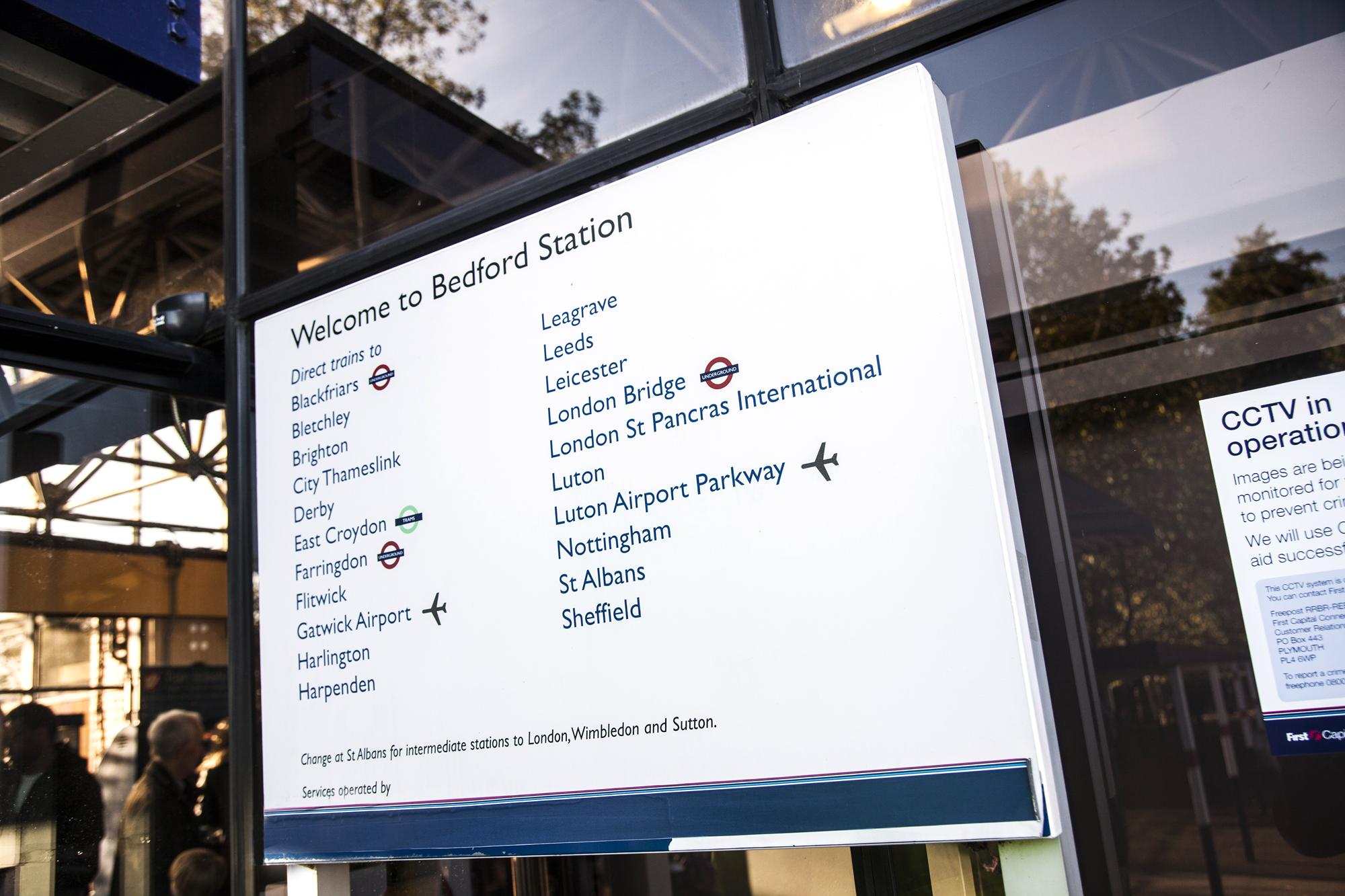 Bedford Train Station