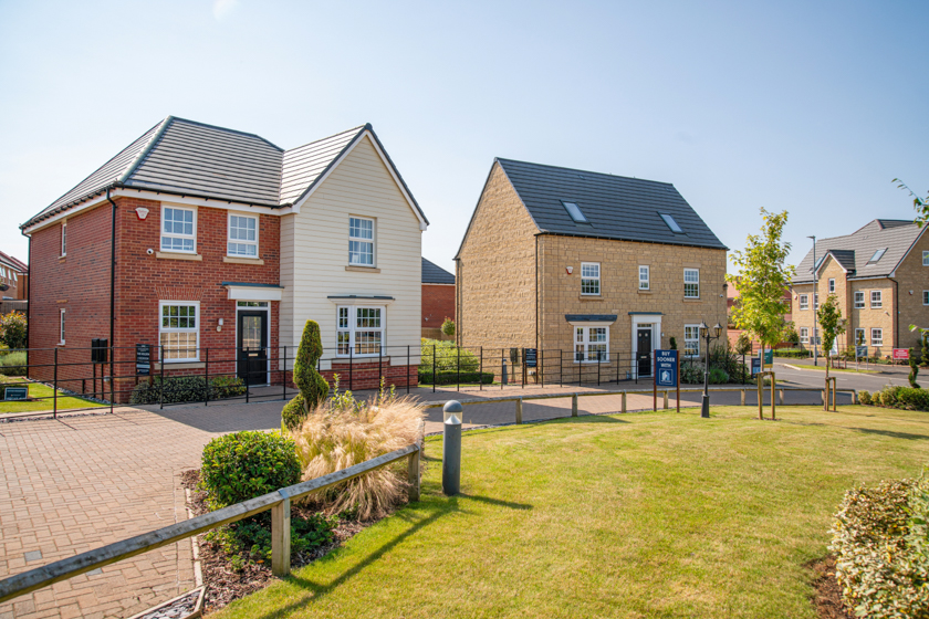overstone street scene