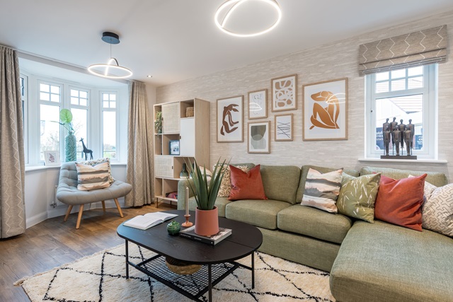 Kennett Show Home lounge