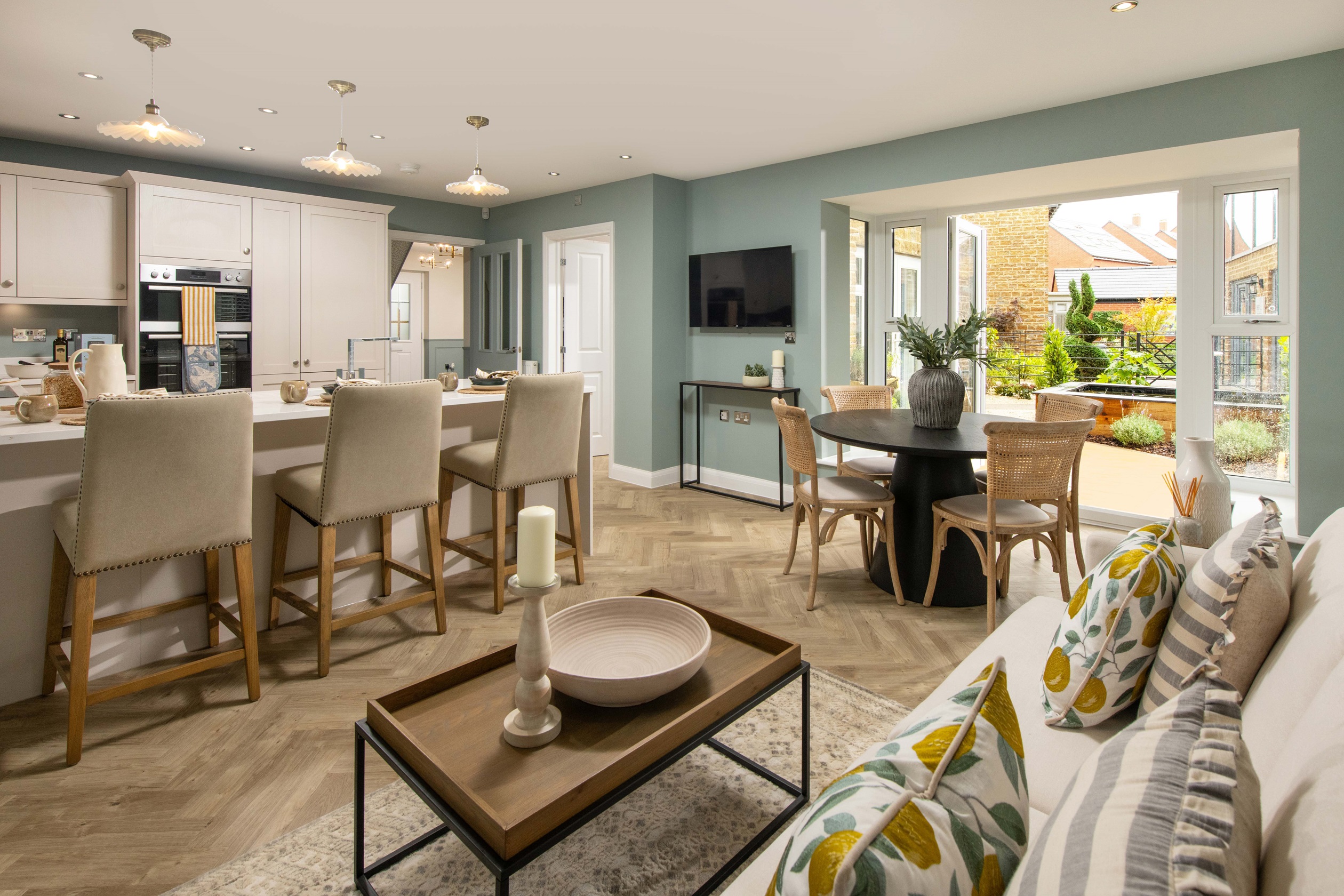 moreton open plan kitchen