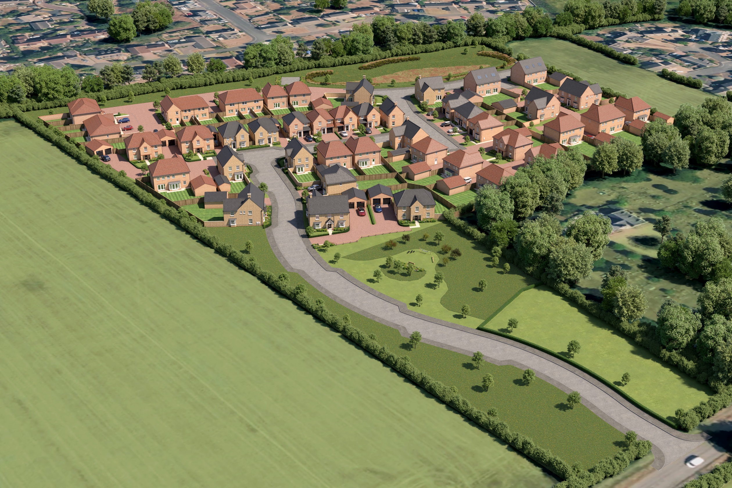 River View at Oundle CGI