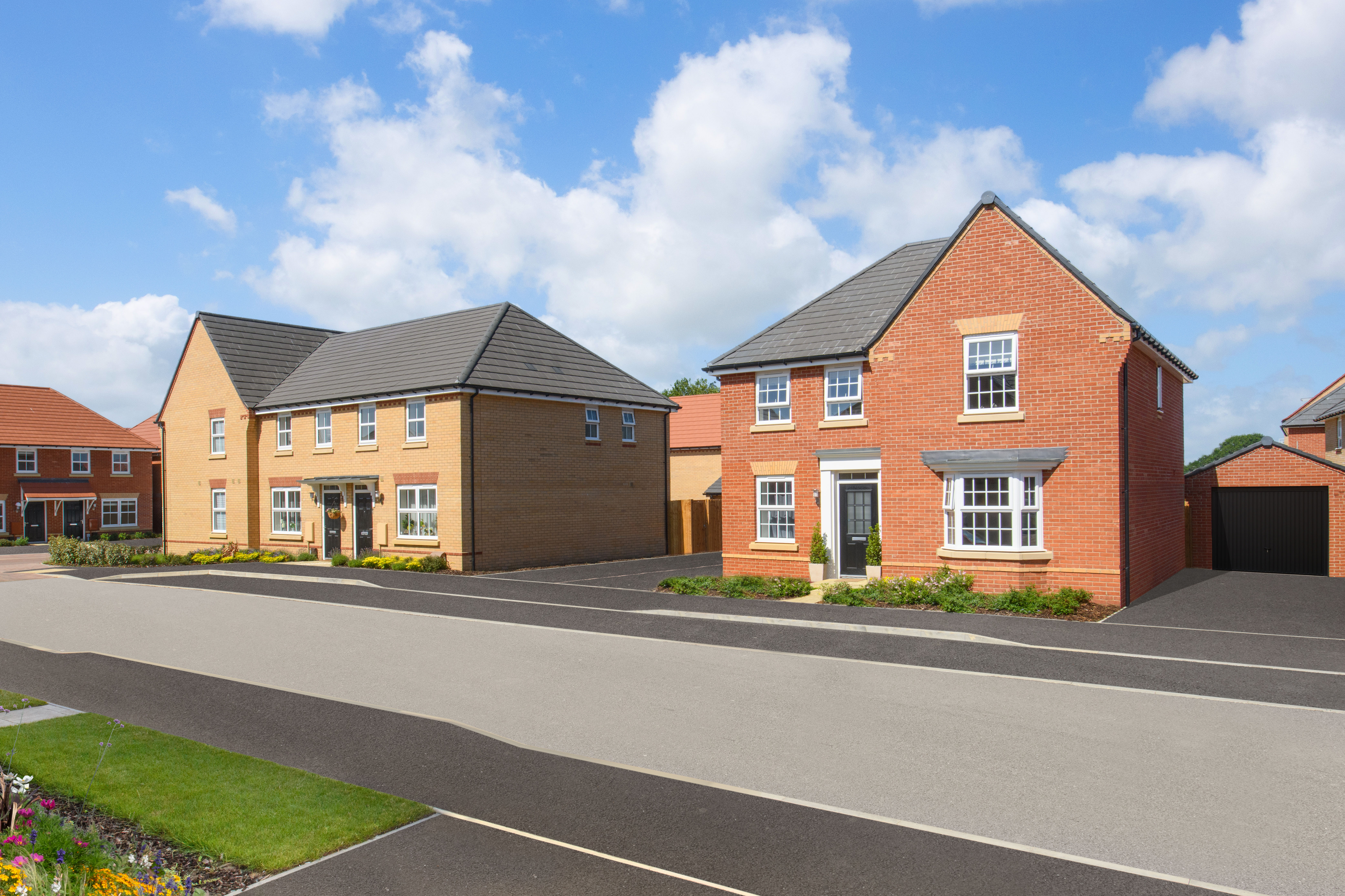 3 bed Archford and 4 bed Holden