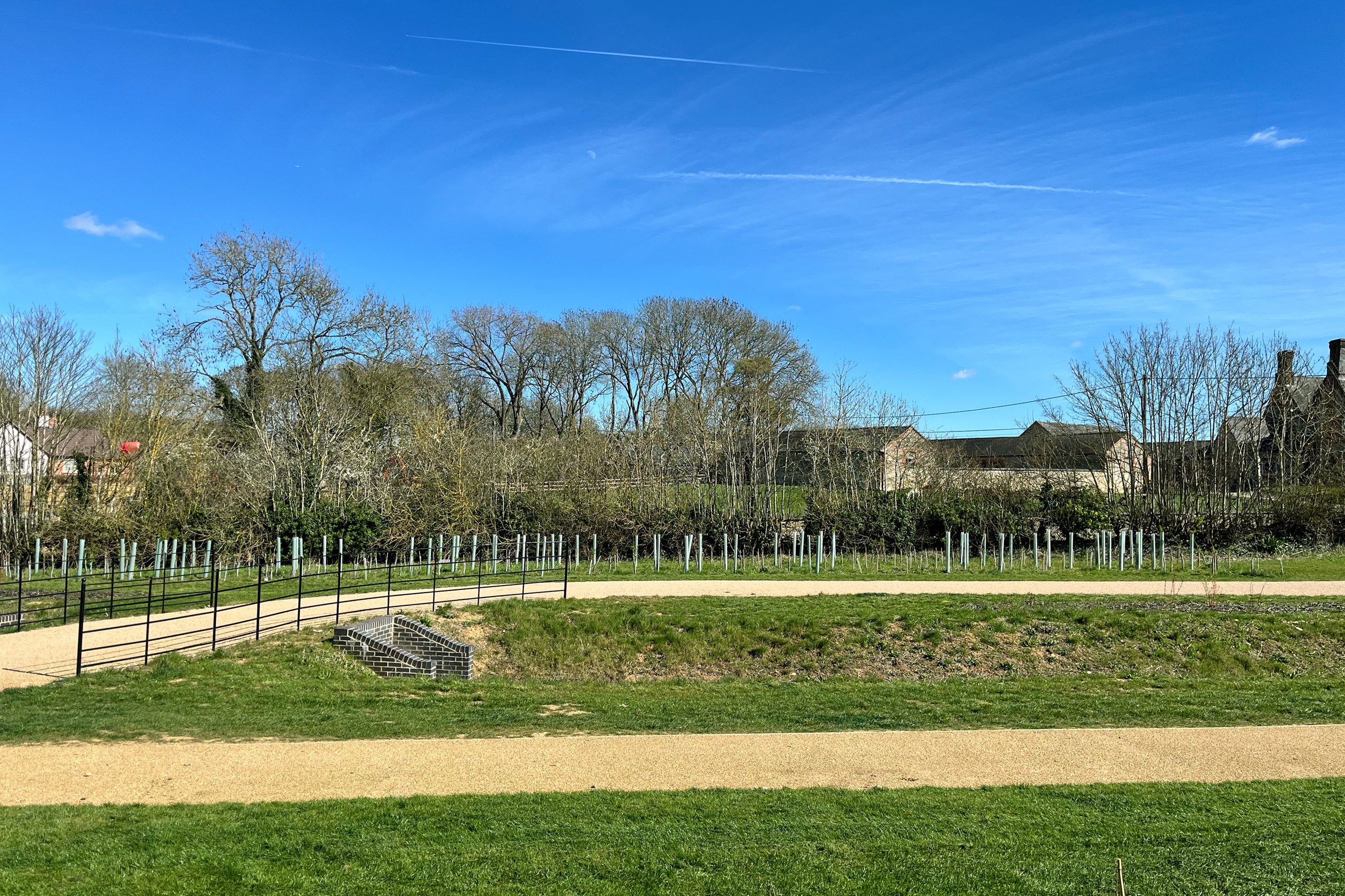 View from Plot 3 at the Watlings
