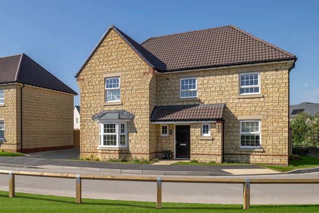 Outside view of the Manning 5 bedroom home at Buckley Gardens