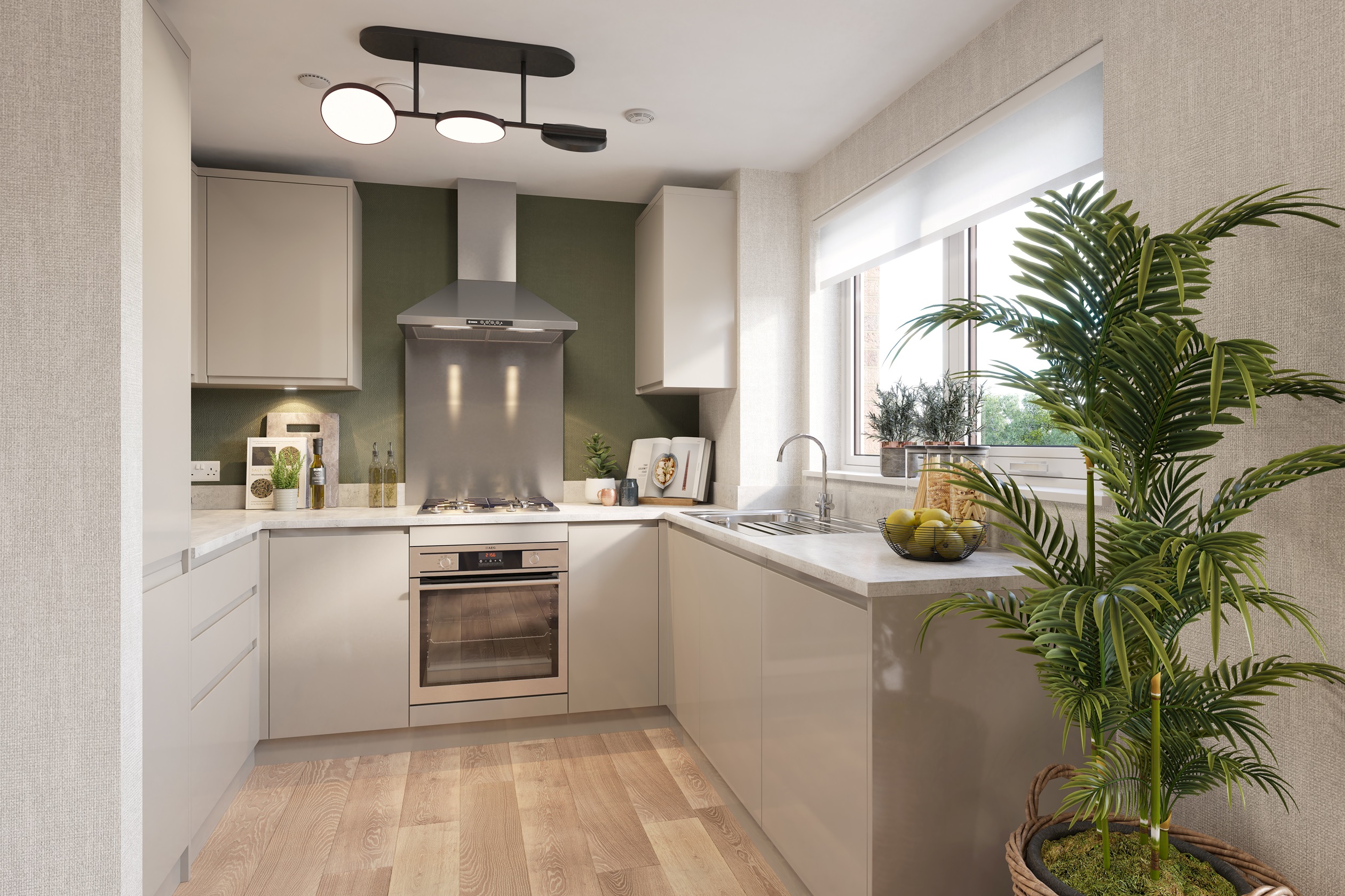 Illustrative image of the Aldbourne kitchen