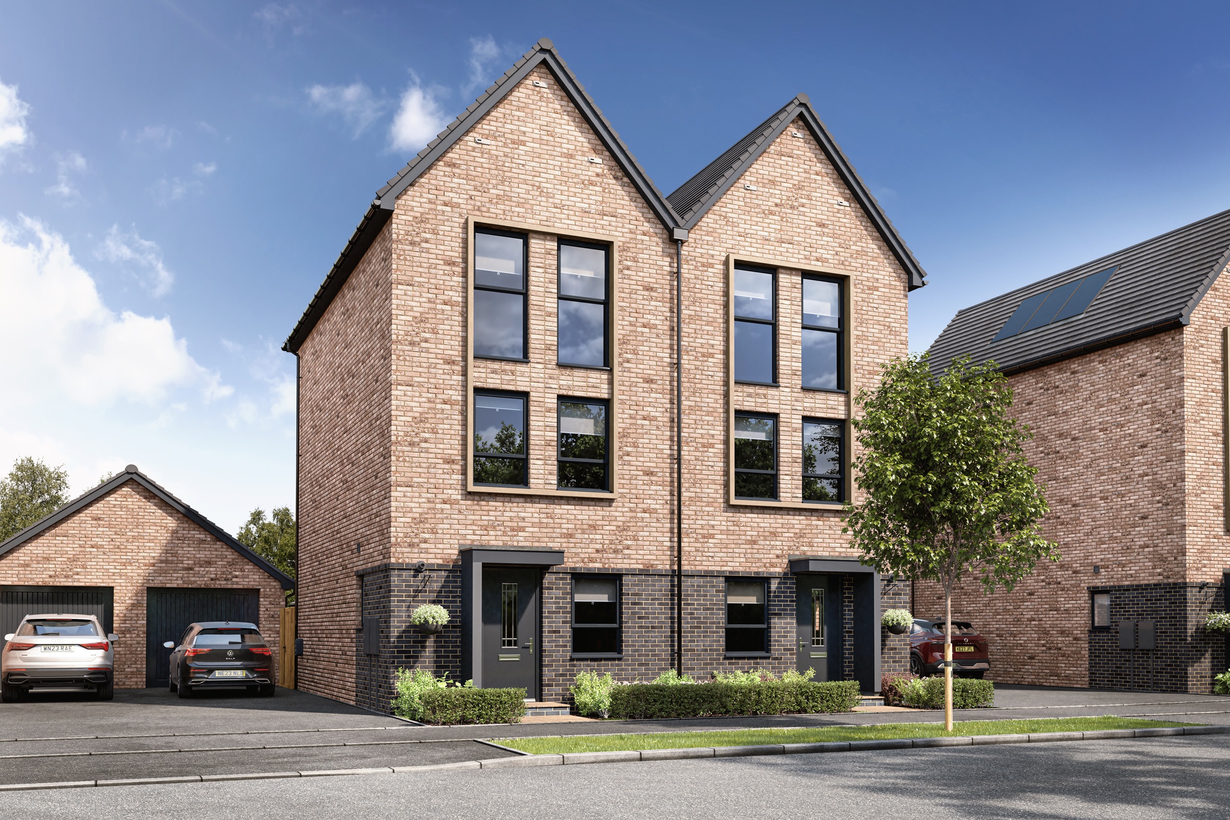 Computer generated image of the Cannington 3 bedroom home