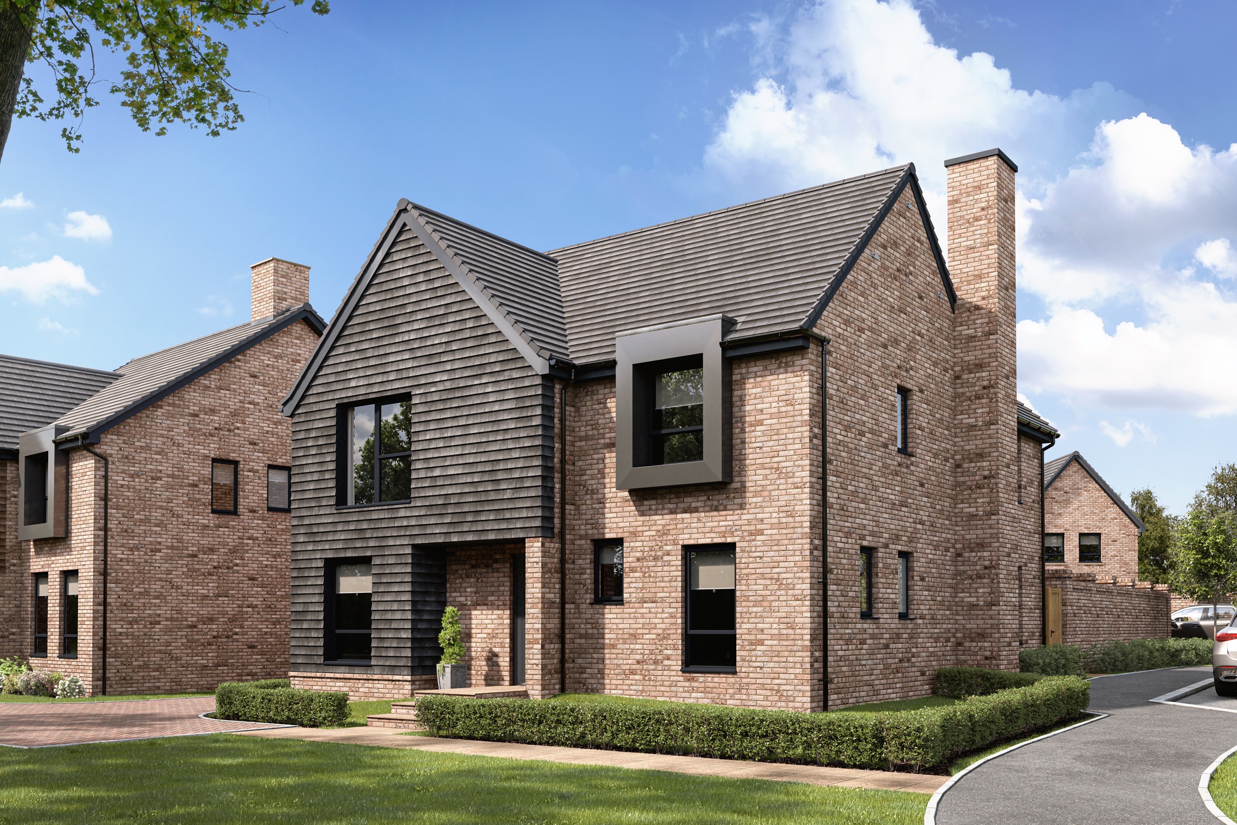 Computer generated image of the Avondale 4 bedroom home