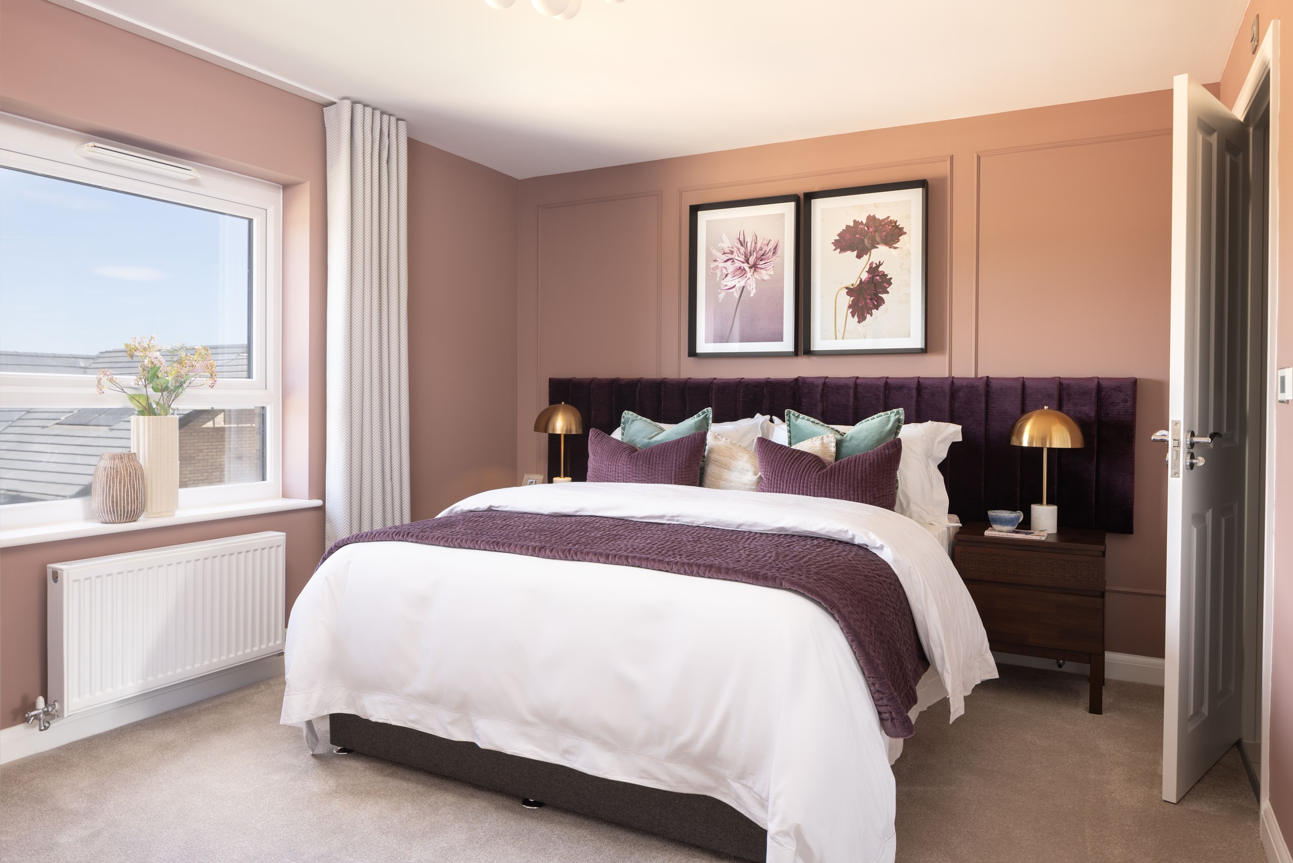 Bedroom in the Rockley 3 bedroom home