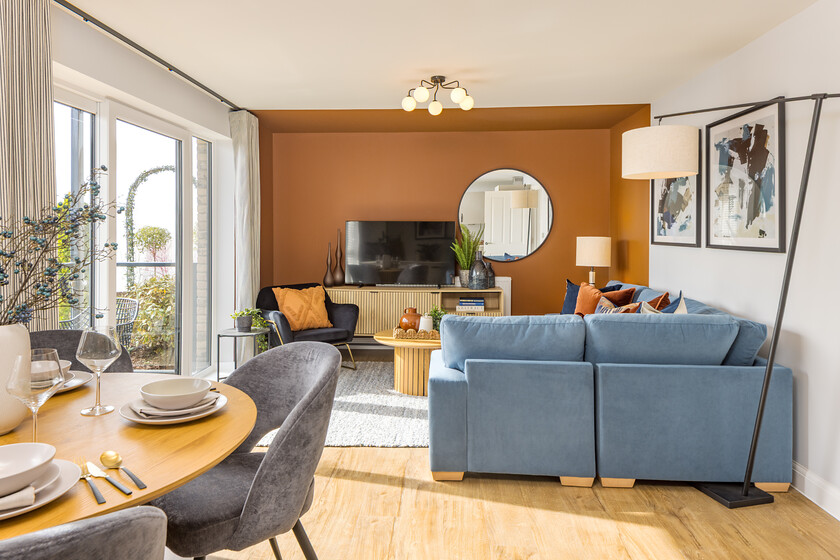 Lounge in the Okus 2 bedroom apartment