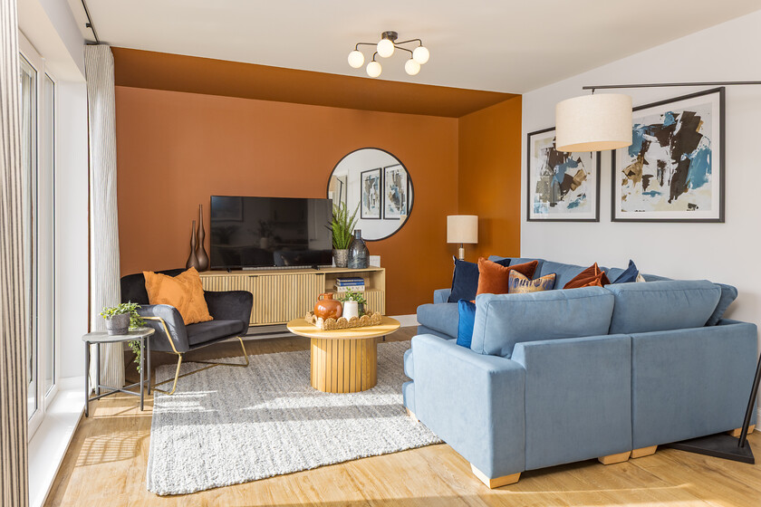 Lounge in the Okus 2 bedroom apartment