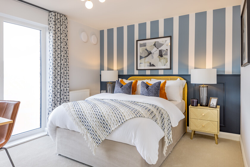 Second bedroom in the Okus 2 bedroom apartment