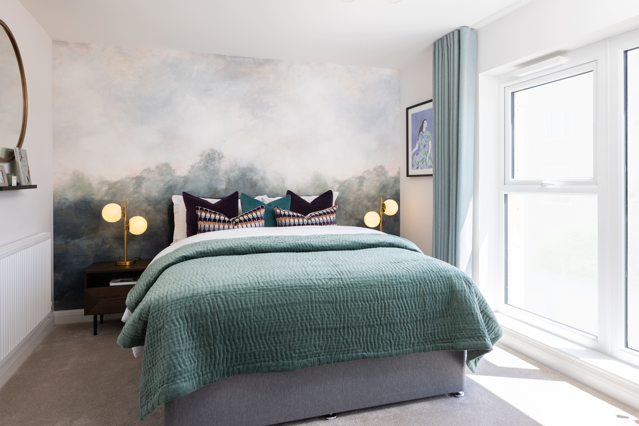 Bedroom in the Rockley 3 bedroom home