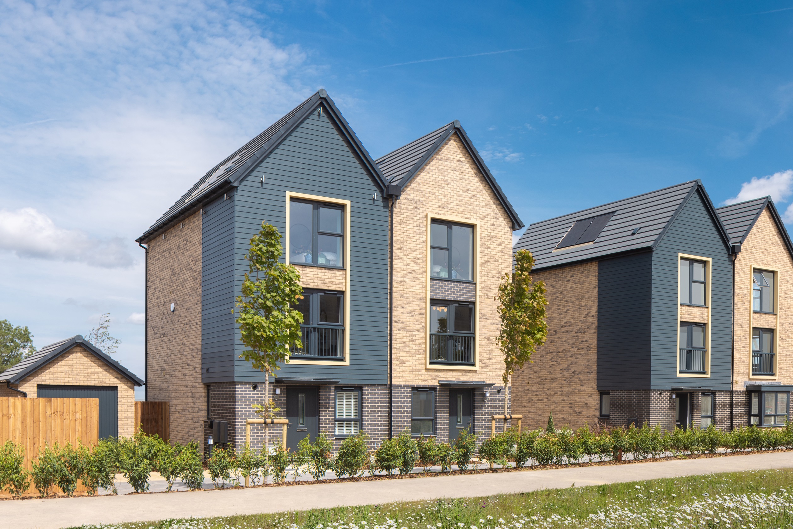 Outside view of the Rockley 3 bedroom home