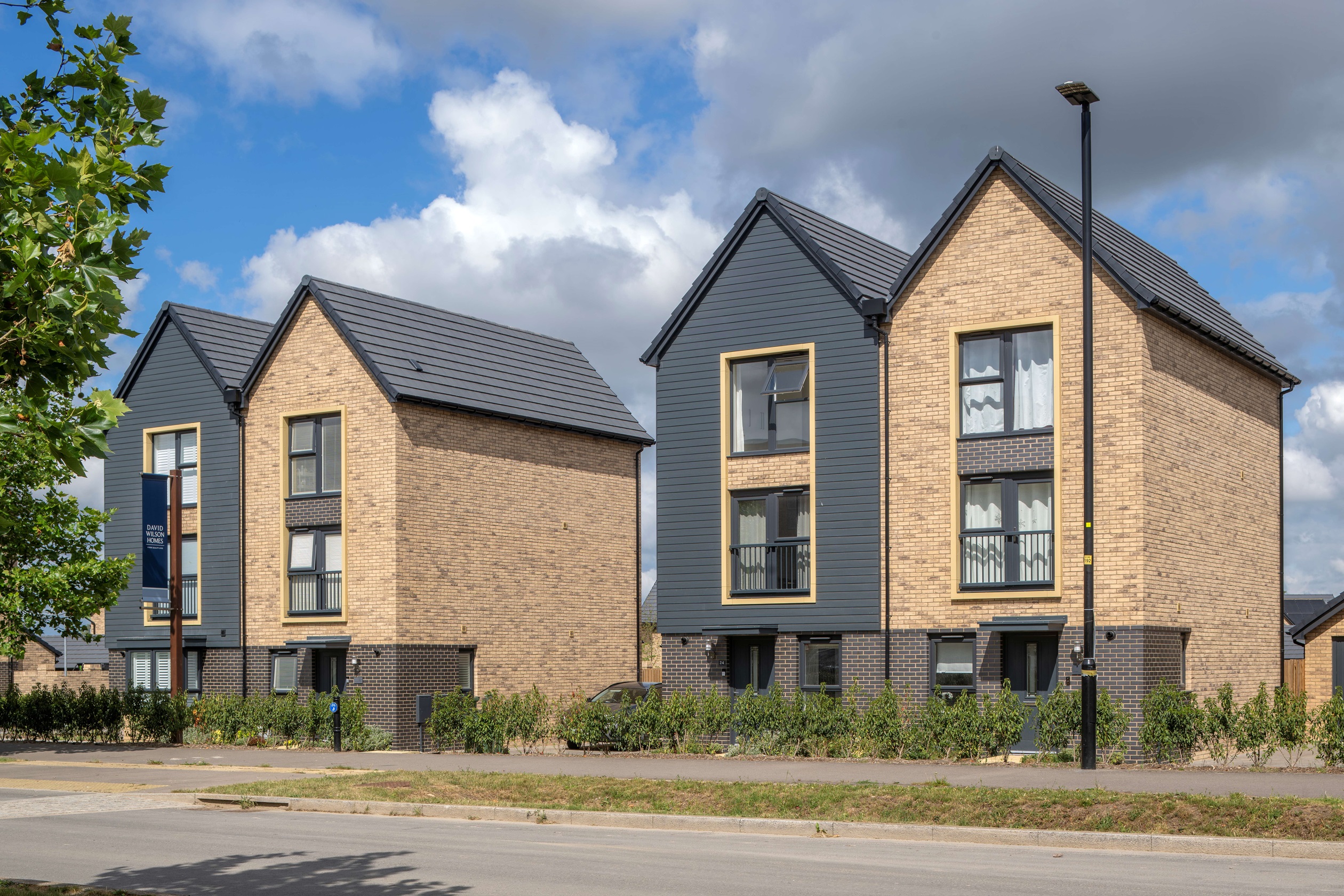 Outside view of the Rockley three bedroom home at Canalside