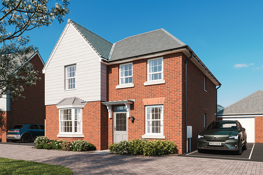 Computer generated image of the Holden 4 bedroom home