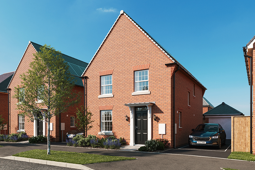 Computer generated image of the Ingleby 4 bedroom home