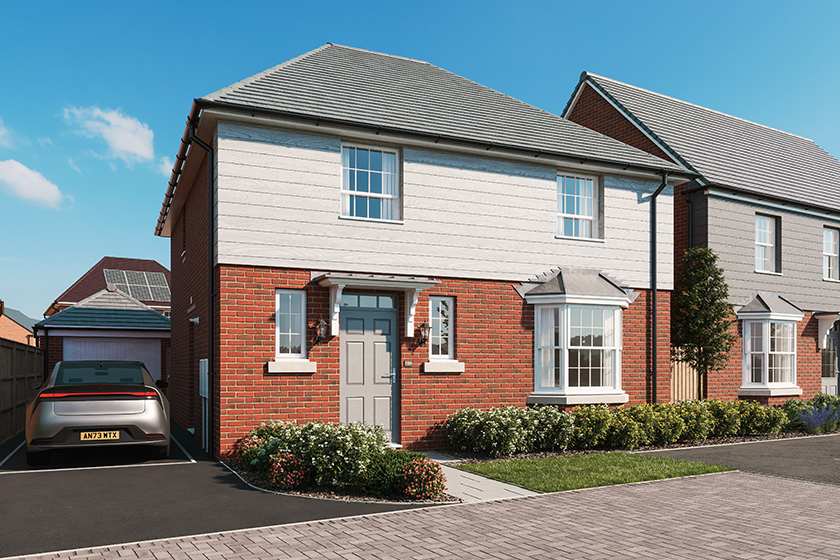 Computer generated image of the Kirkdale 4 bedroom home