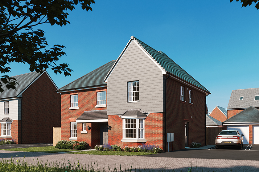 Computer generated image of the Manning 5 bedroom home