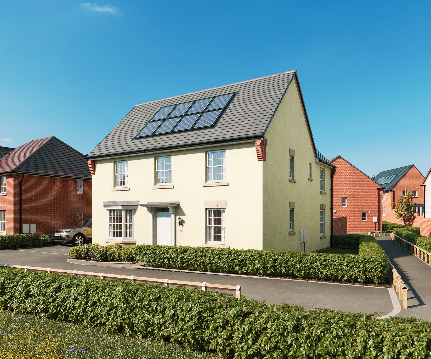 Computer generated image of the Avondale 4 bedroom home