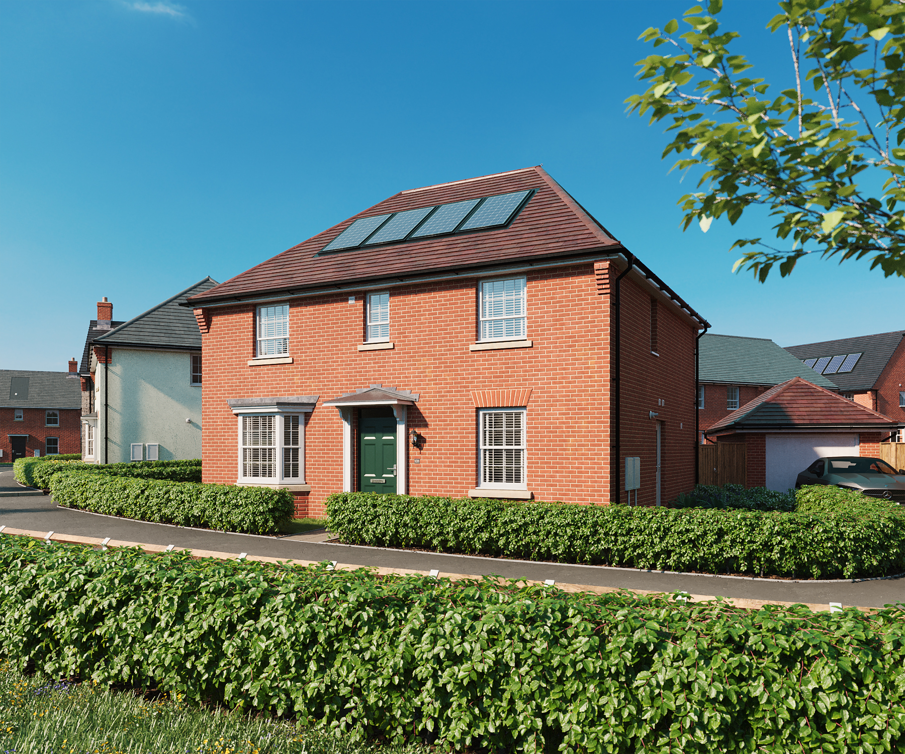 Computer generated image of the Bradgate 4 bedroom home