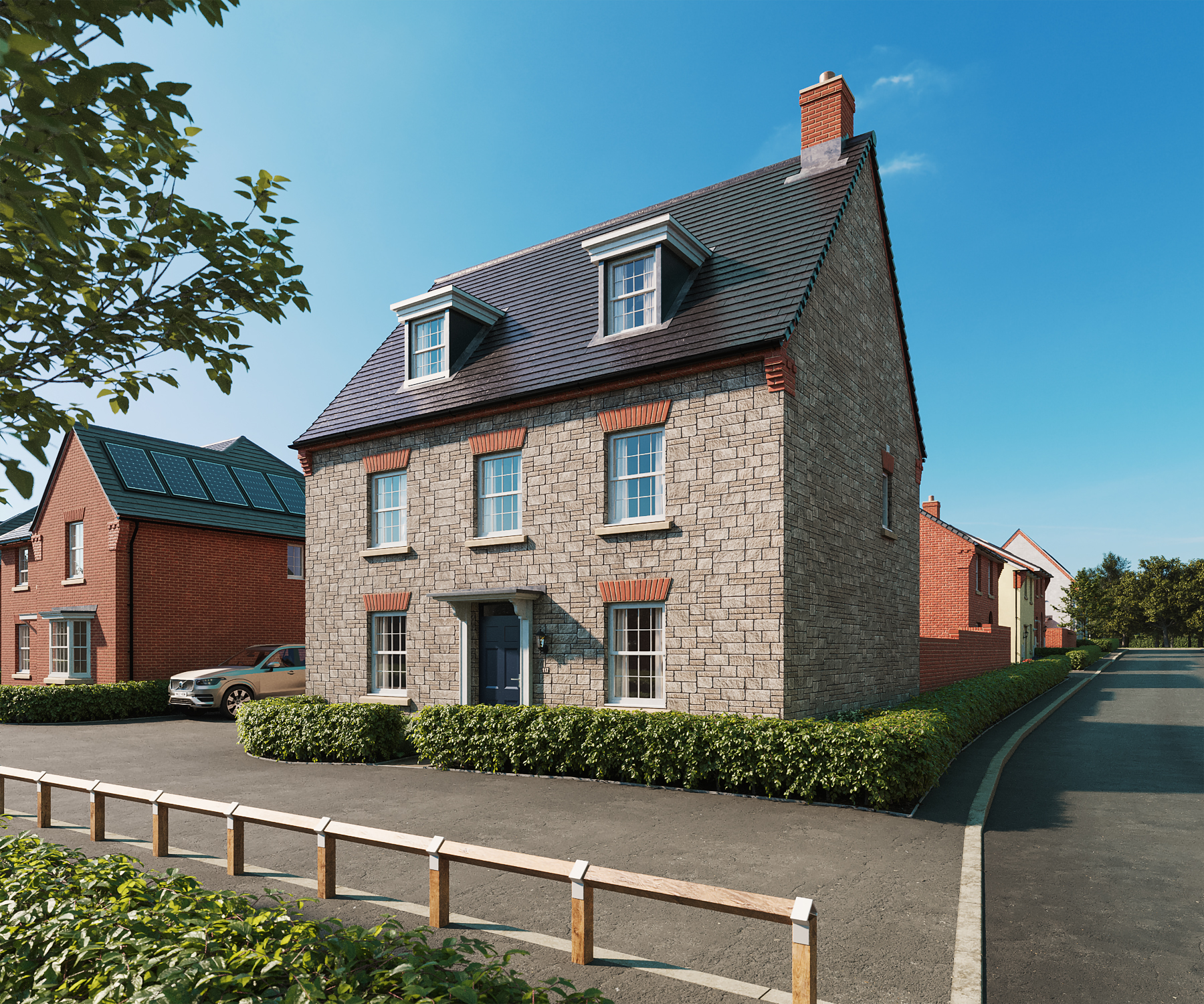 Computer generated image of the Emerson 5 bedroom home