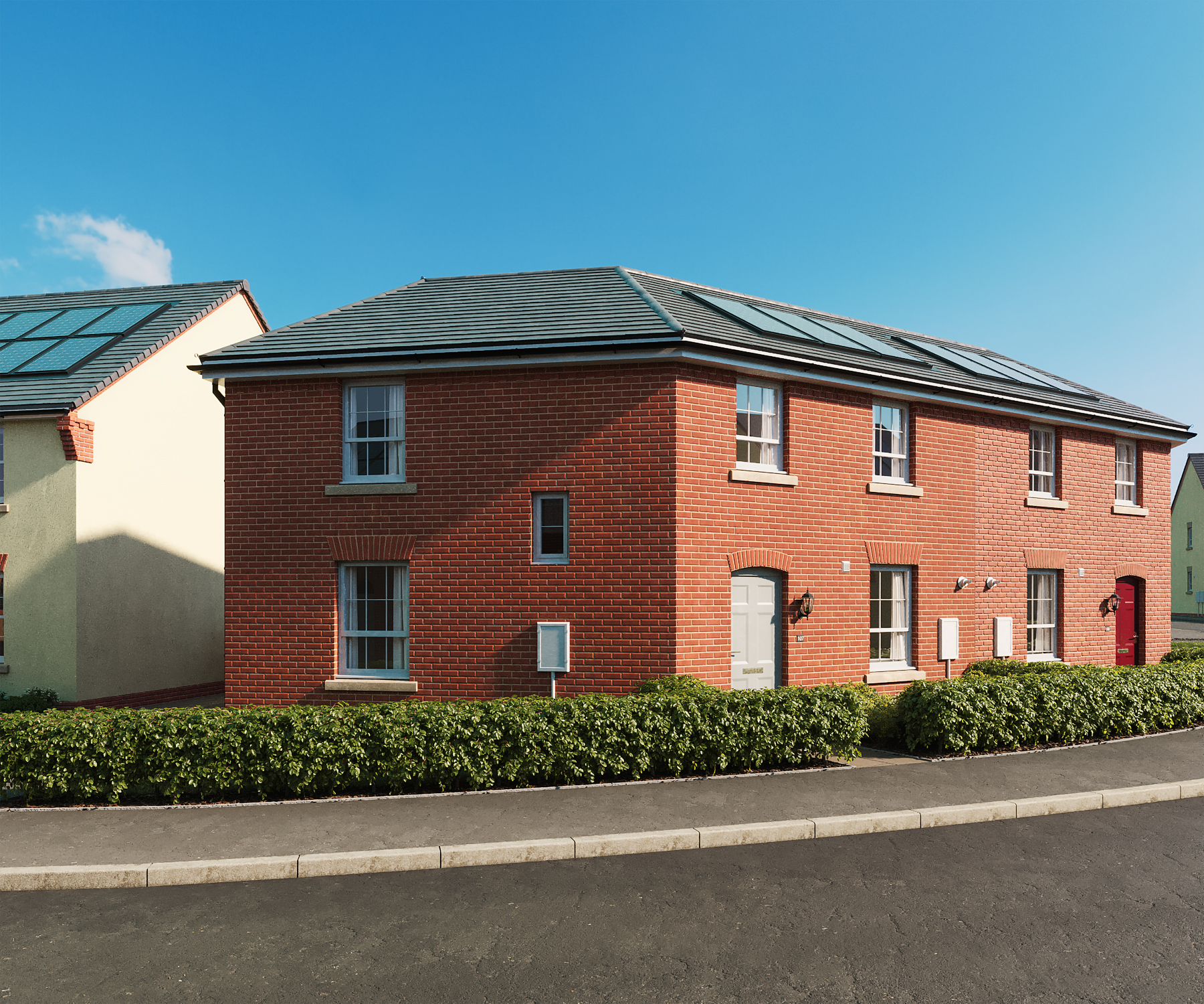 Computer generated image of the Fairway 3 bedroom home