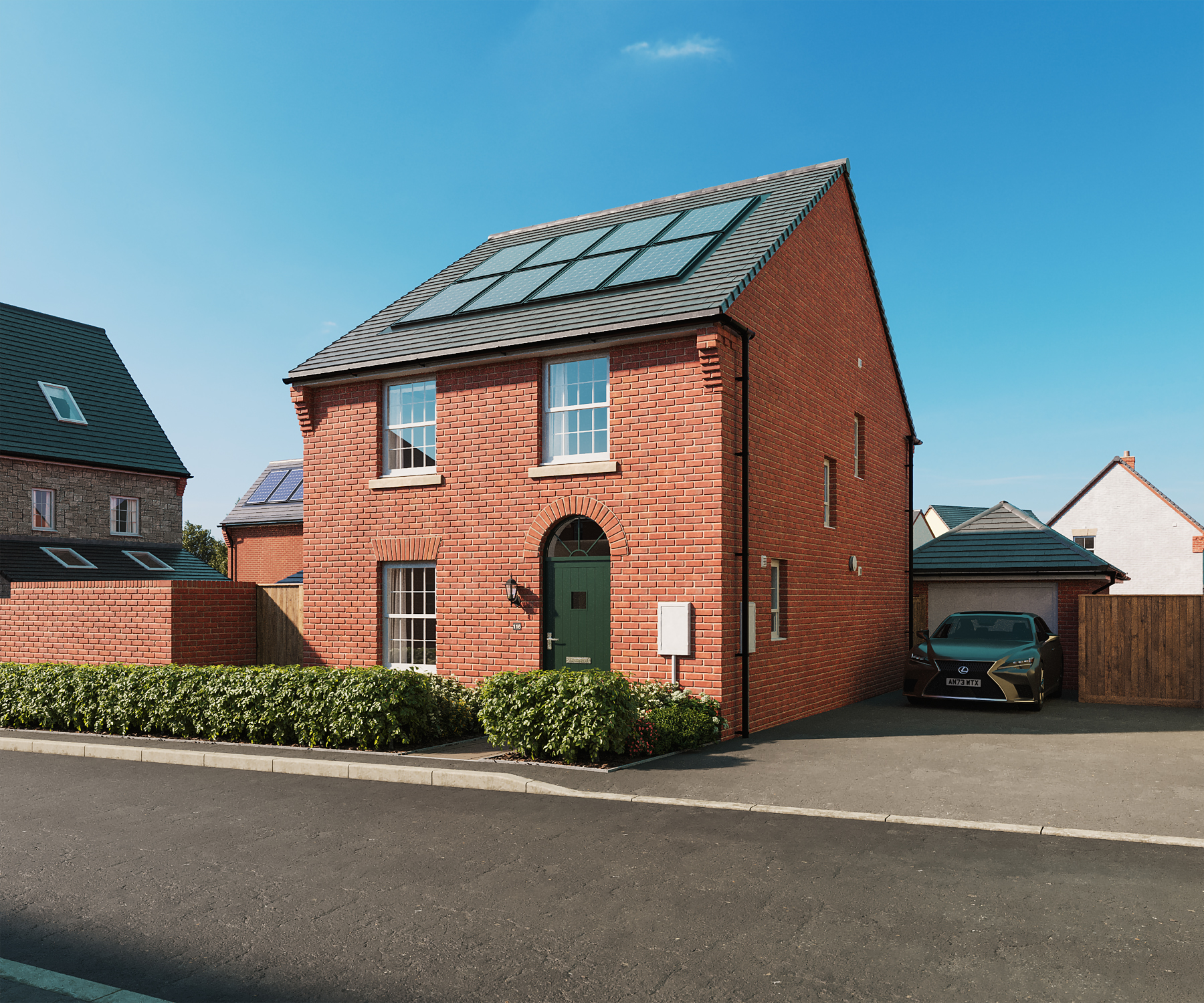 Computer generated image of the Ingleby 4 bedroom home