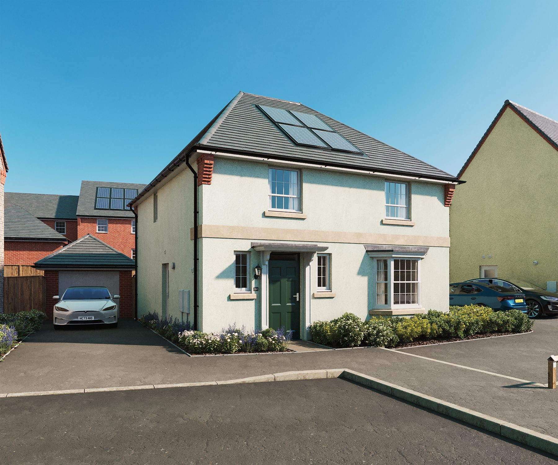 Computer generated image of the Kirkdale 4 bedroom home