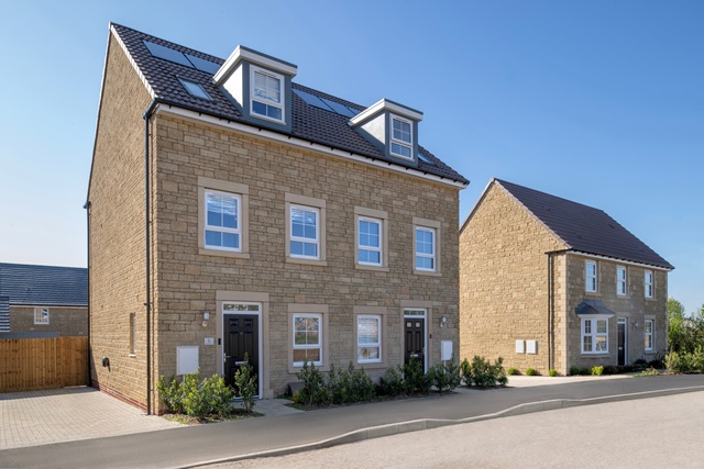 Outside view of the Greenwood 3 bedroom home at Francis Fields