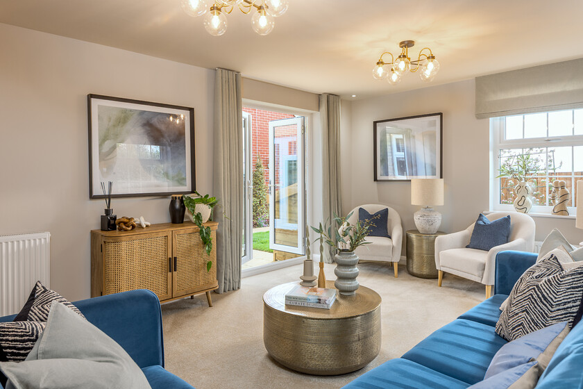 Lounge in the Avondale 4 bedroom home