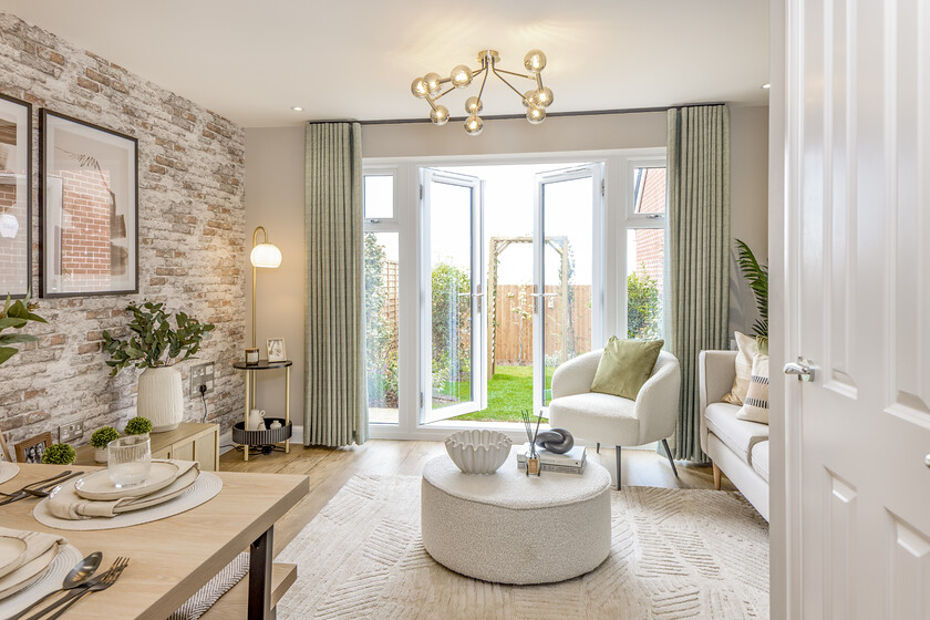 Lounge in the Wilford 2 bedroom home